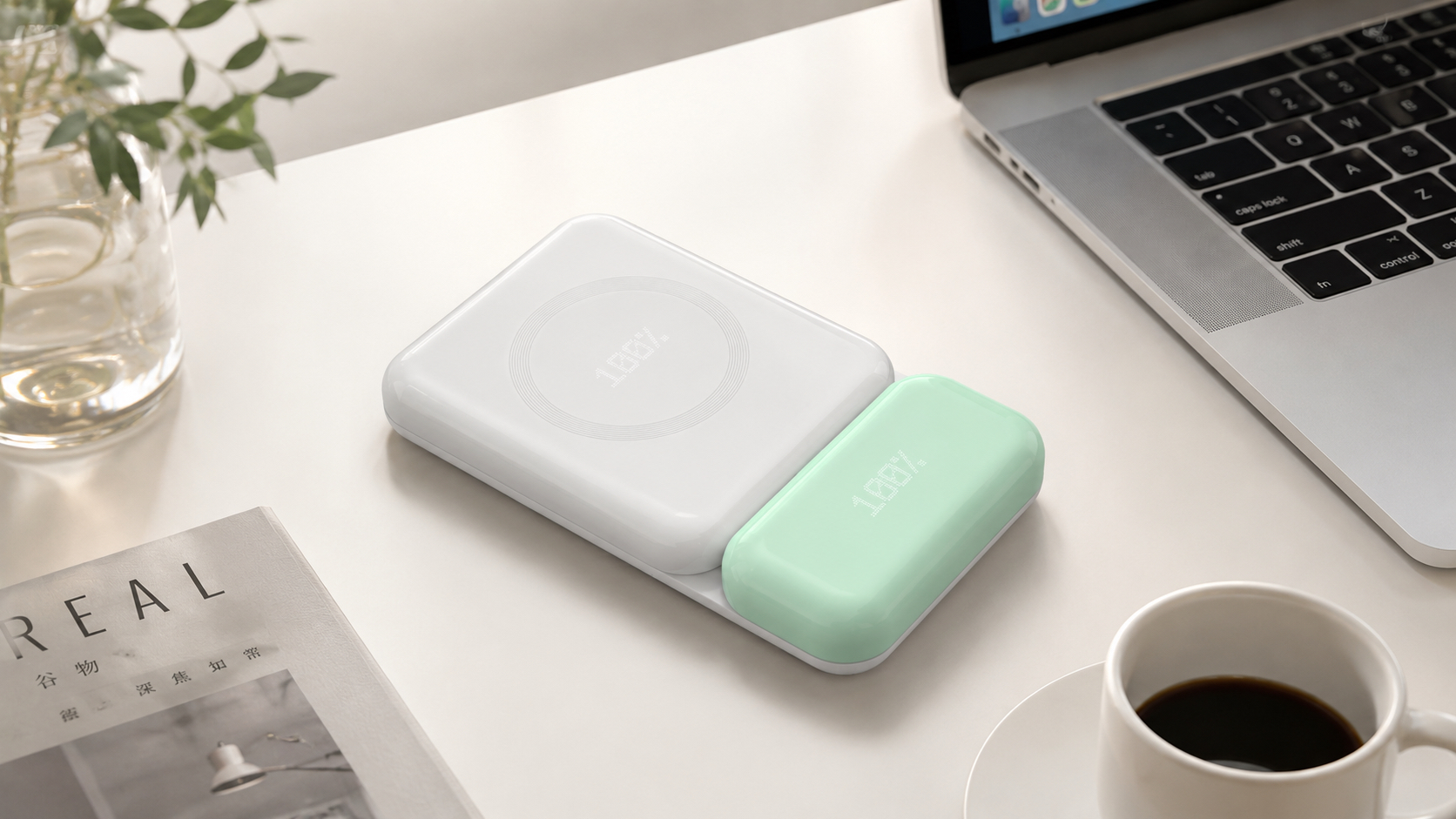 Industrial design charging treasure design modular products，