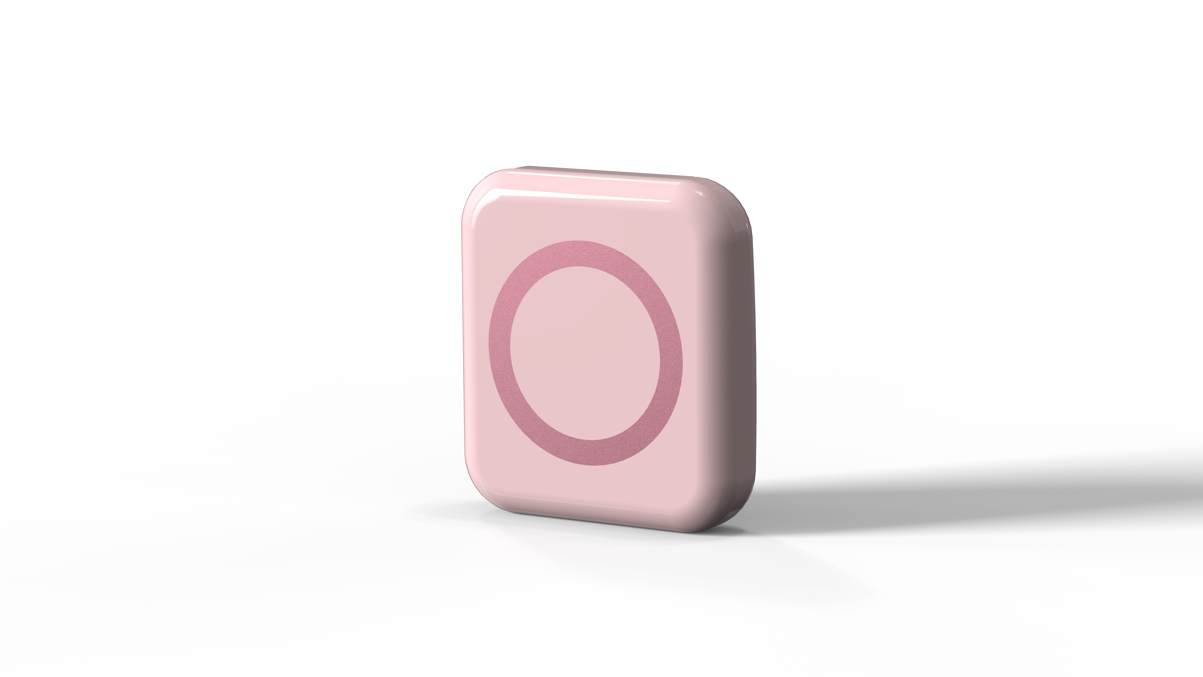 Magnetic suction wireless charging girl digital Macaron curved surface，