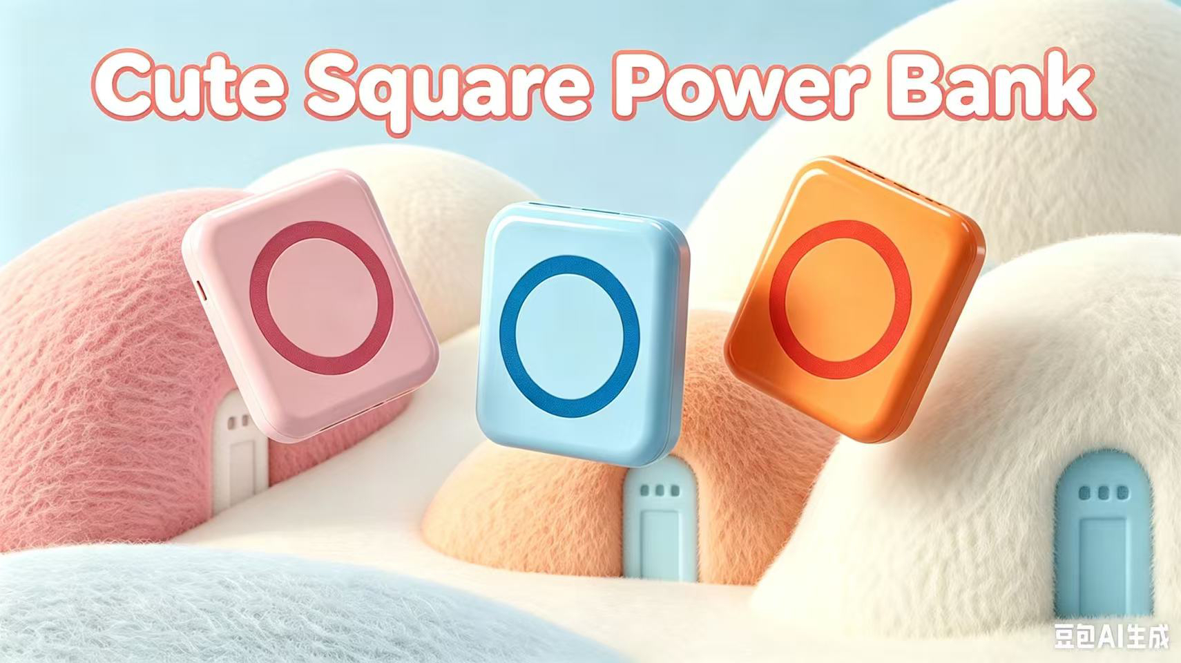 Magnetic suction wireless charging girl digital Macaron curved surface，