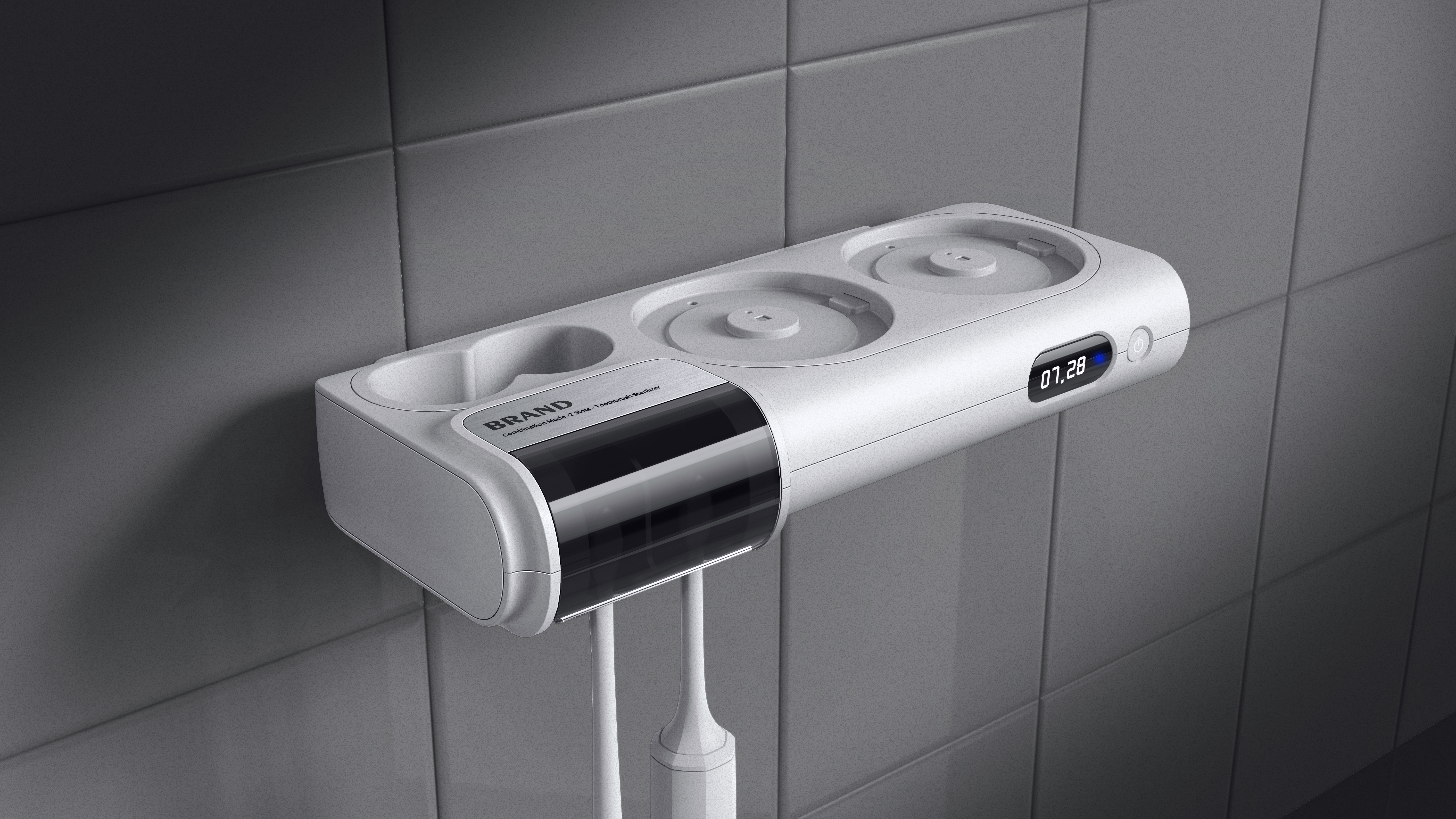 Original works，Industry / products，articles for daily use，industrial product，small home appliances，industrial design，product design，Toothbrush sterilizer，
