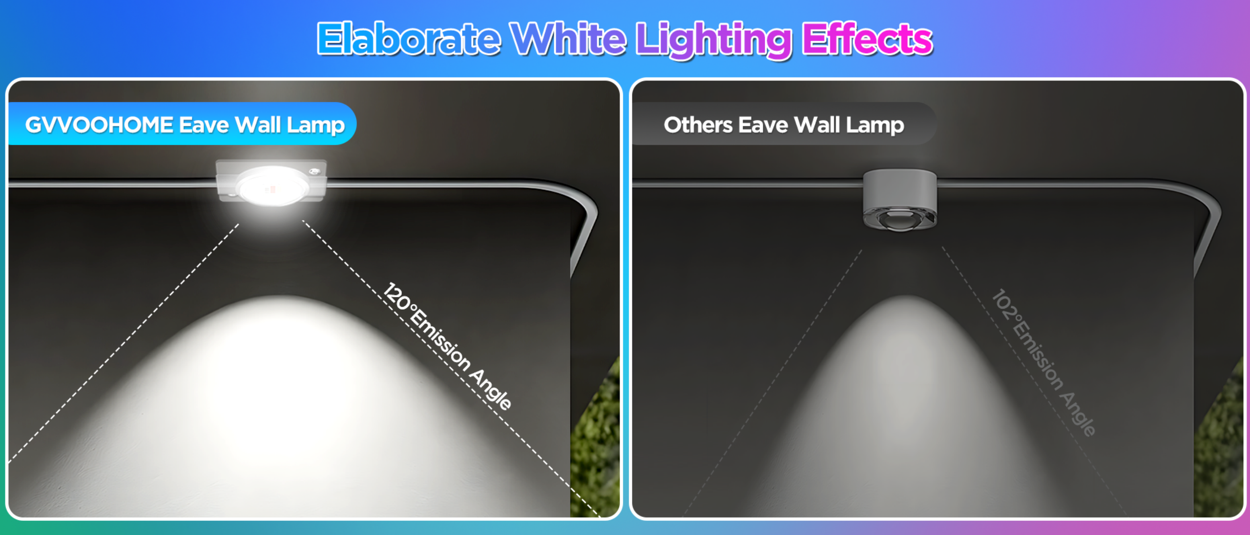 Eaves lamp，Bluetooth Eaves Light，Magic Eaves Light，