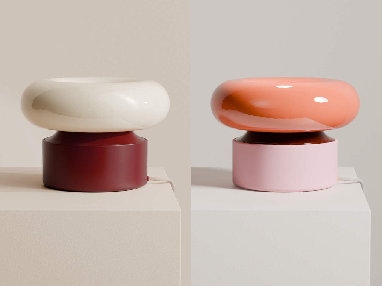 ILo，Separate table lamp，Wireless induction charging，Portable atmosphere lamp，Nordic design，