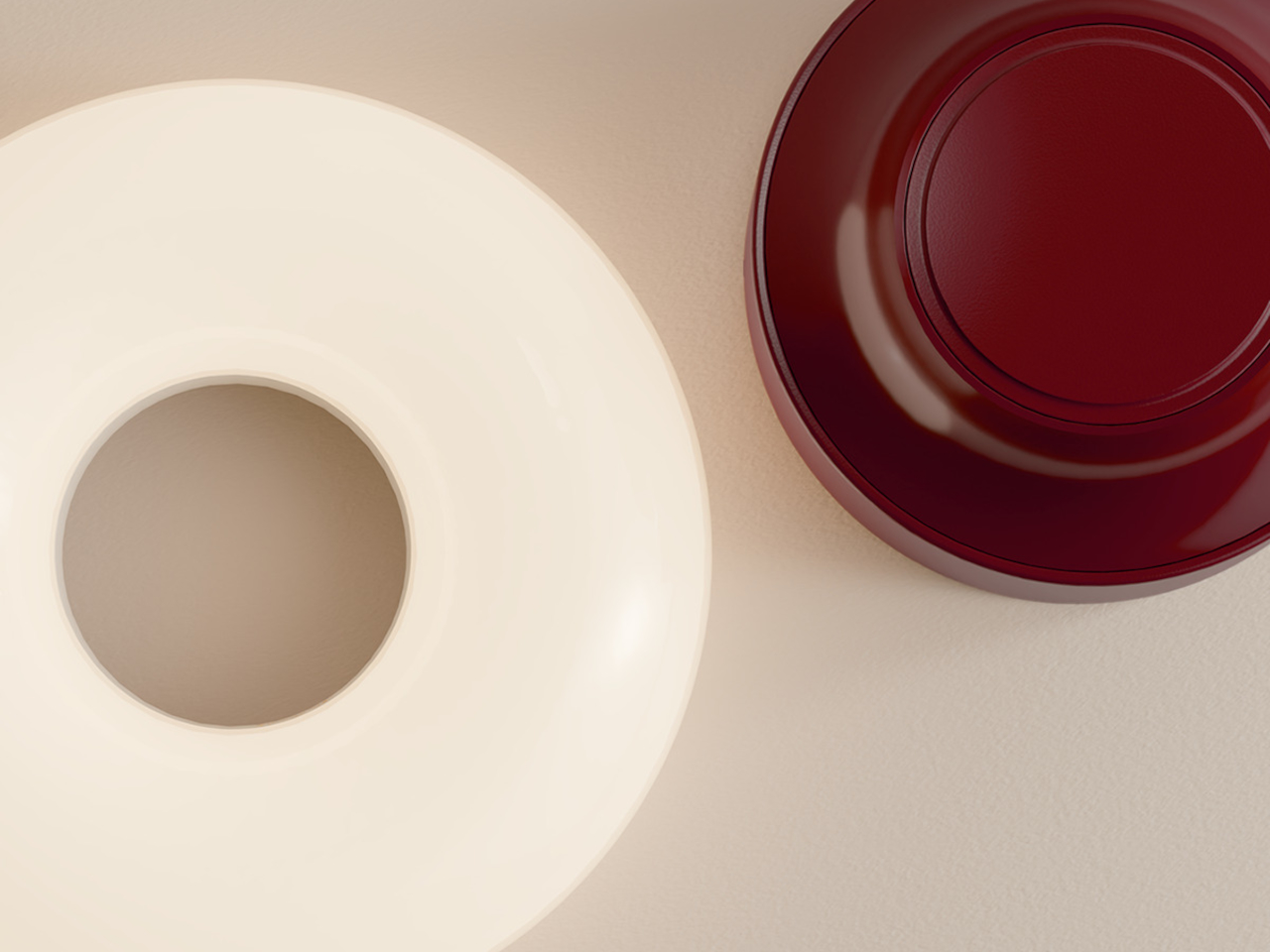 ILo，Separate table lamp，Wireless induction charging，Portable atmosphere lamp，Nordic design，