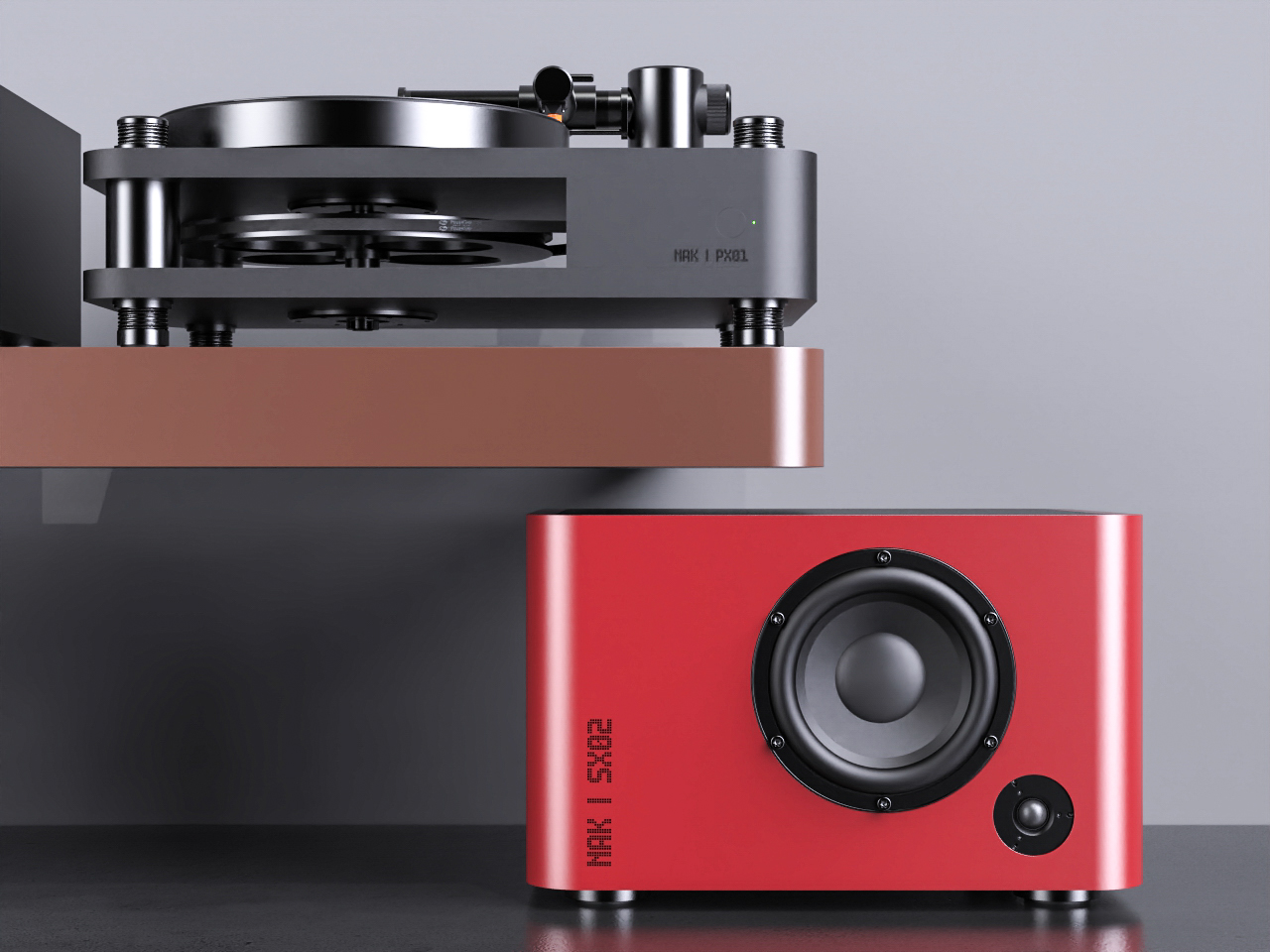 NAK，Antoine Brieux，Vinyl record player，