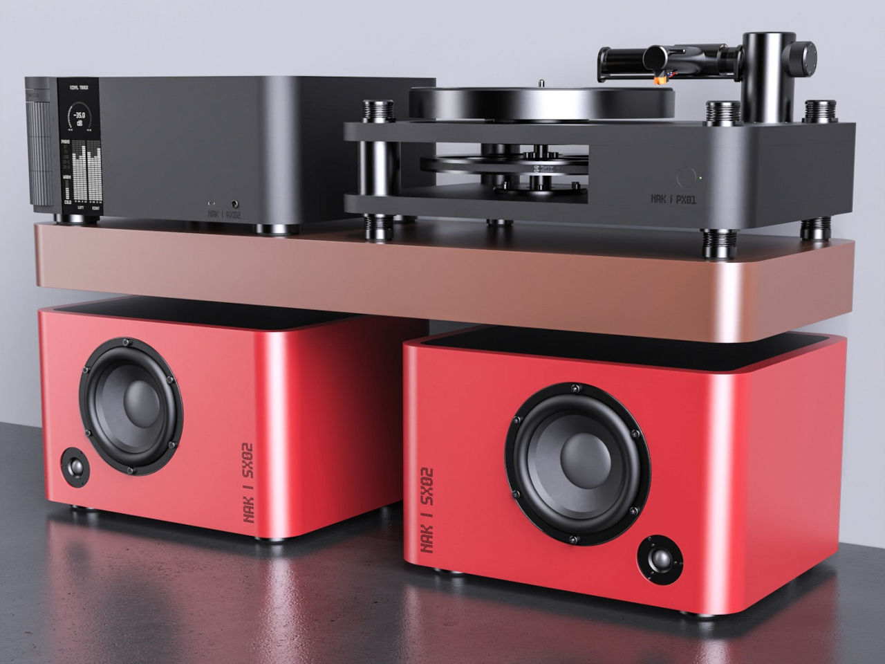 NAK，Antoine Brieux，Vinyl record player，