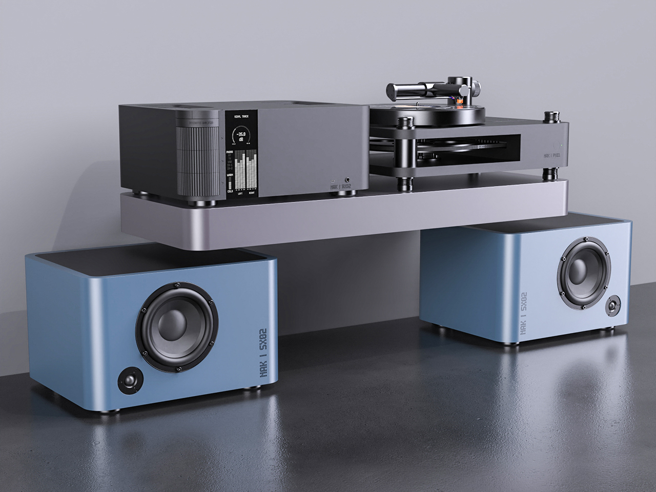 NAK，Antoine Brieux，Vinyl record player，