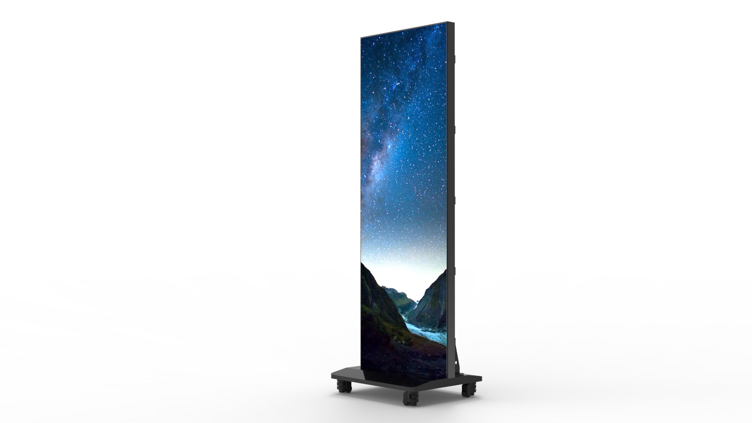 LED poster screen，Poster screen，Folding LED poster screen，Multi-fold Poster，