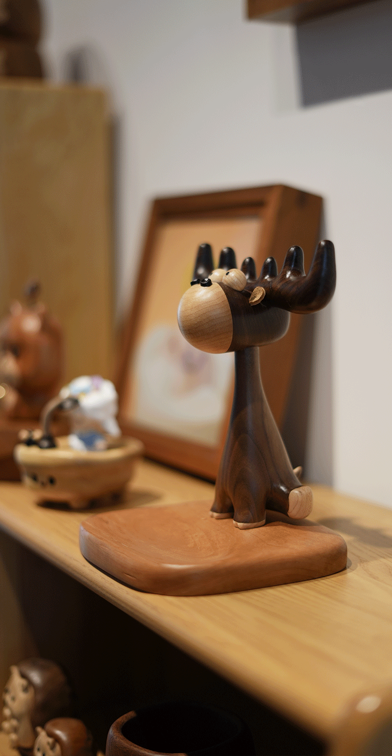 # Triangle Creative# Original Design# Wood# Solid Wood，