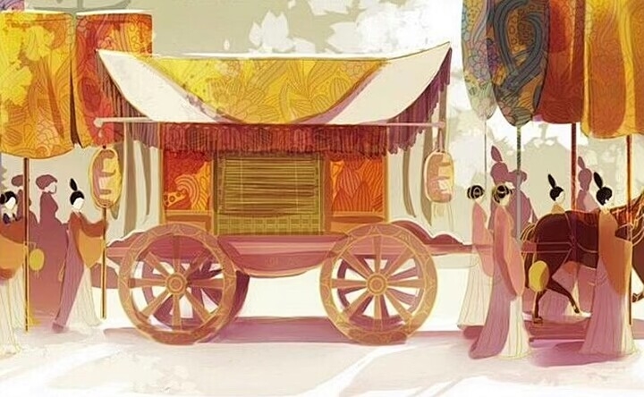 When I was a child's dream carriage when I was a child's favorite# mysterious night，