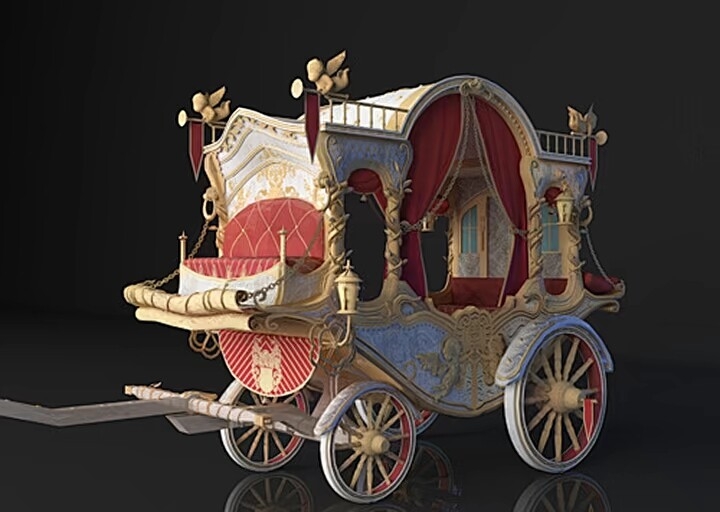 When I was a child's dream carriage when I was a child's favorite# mysterious night，