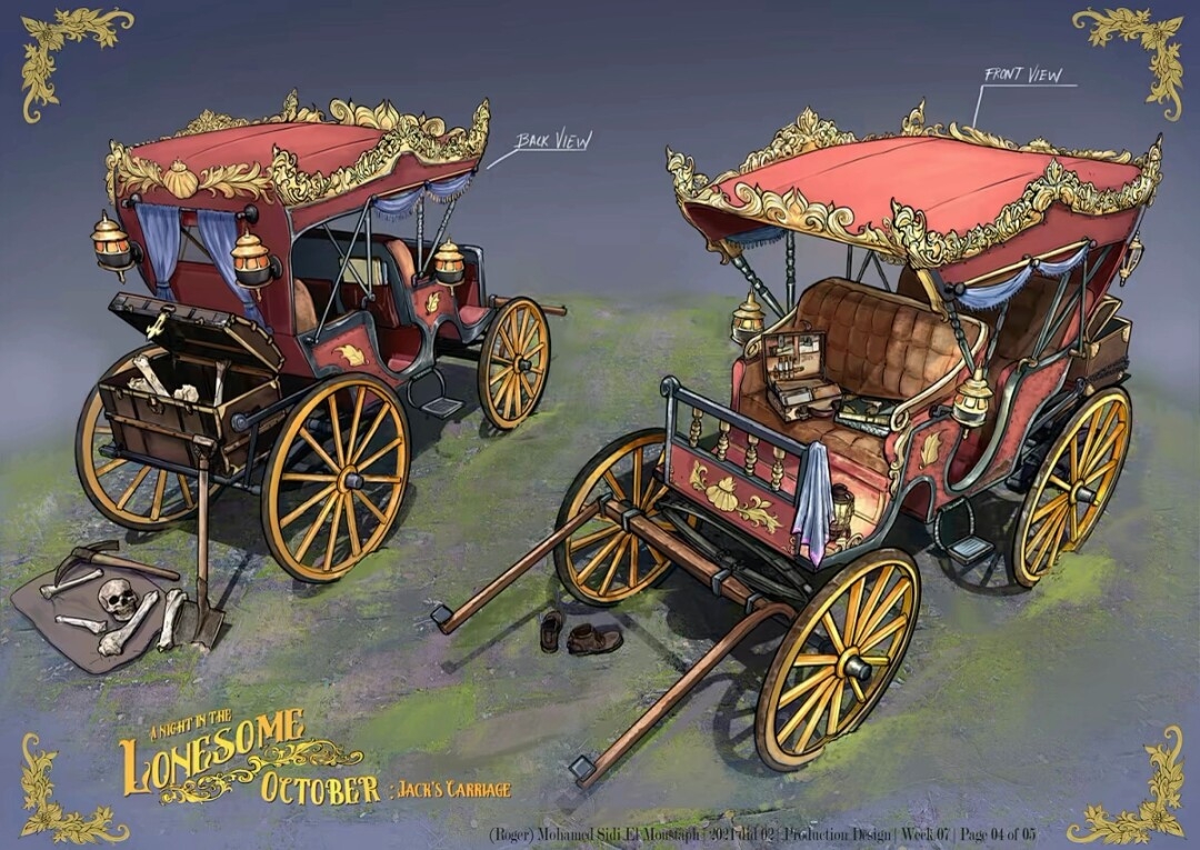 When I was a child's dream carriage when I was a child's favorite# mysterious night，