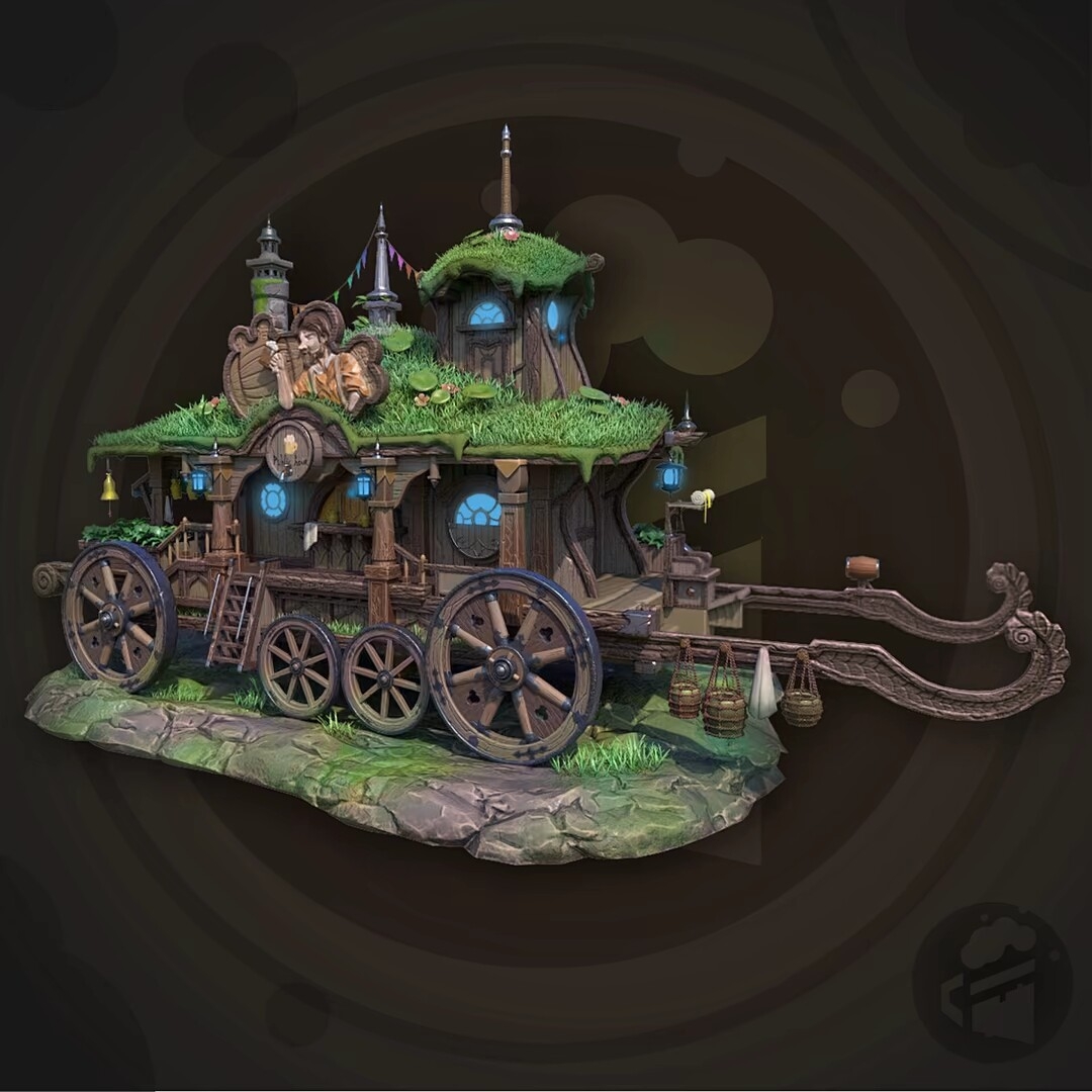 When I was a child's dream carriage when I was a child's favorite# mysterious night，