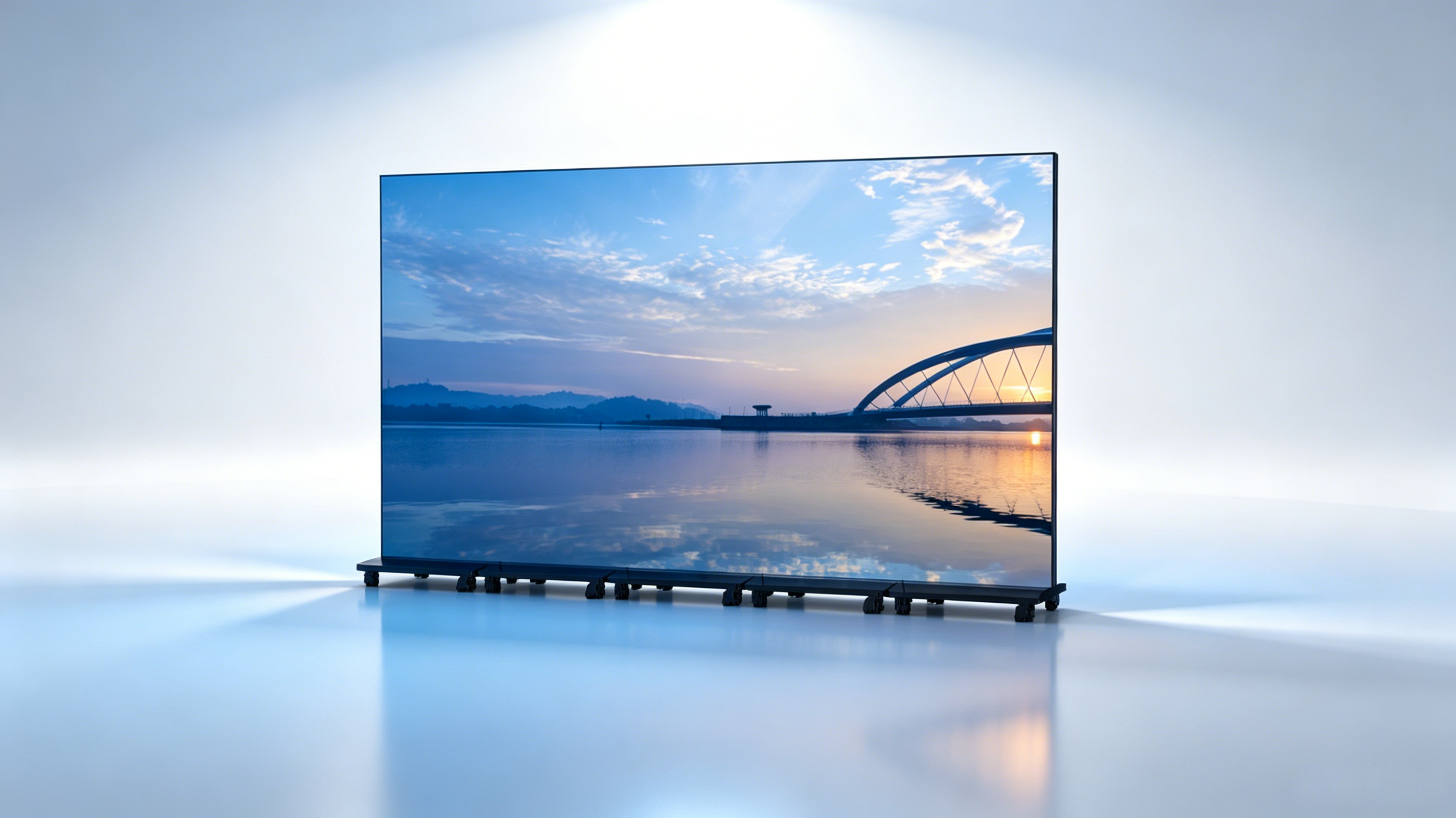 LED poster screen，Poster screen，Folding LED poster screen，Multi-fold Poster，