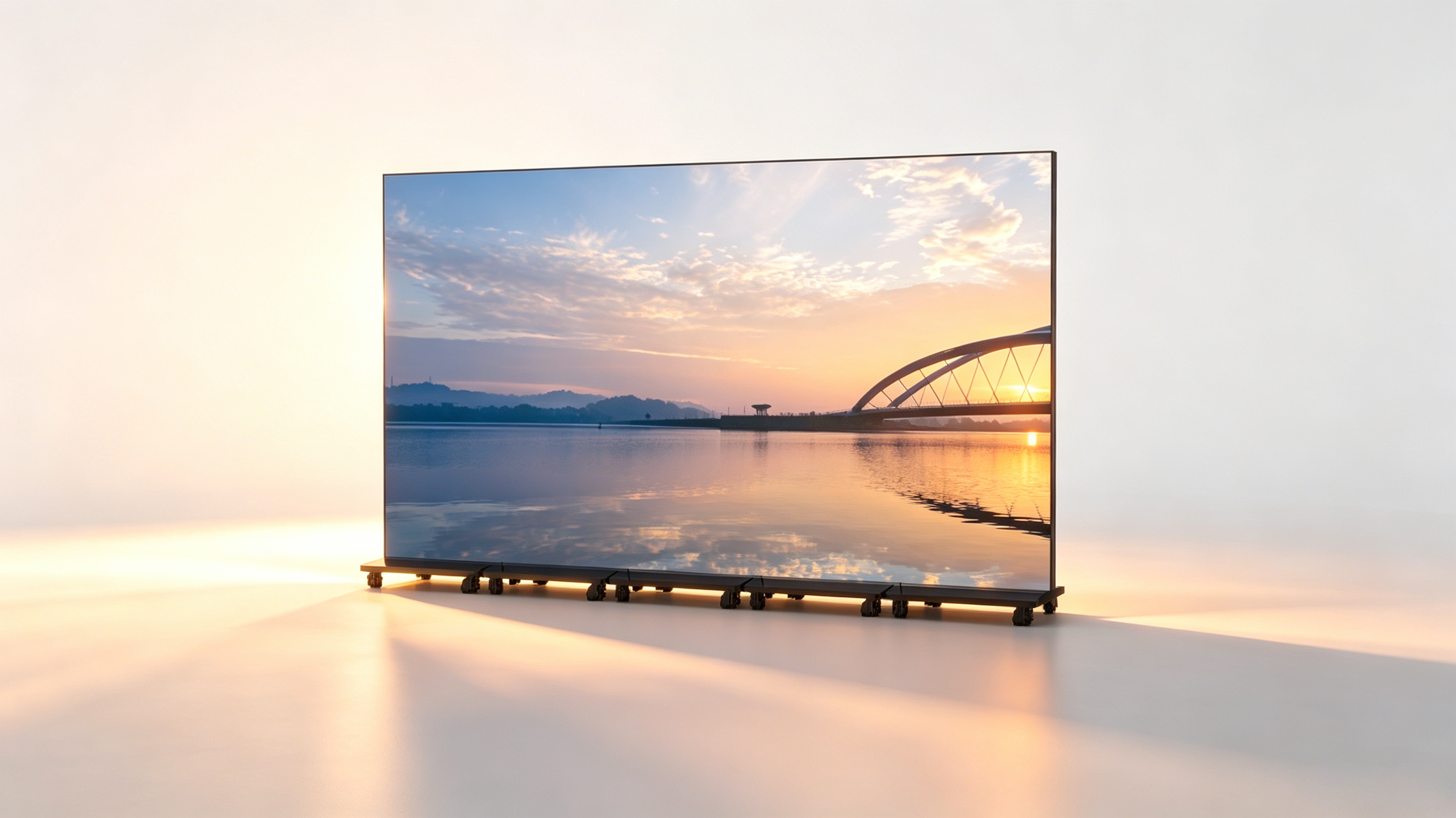LED poster screen，Poster screen，Folding LED poster screen，Multi-fold Poster，