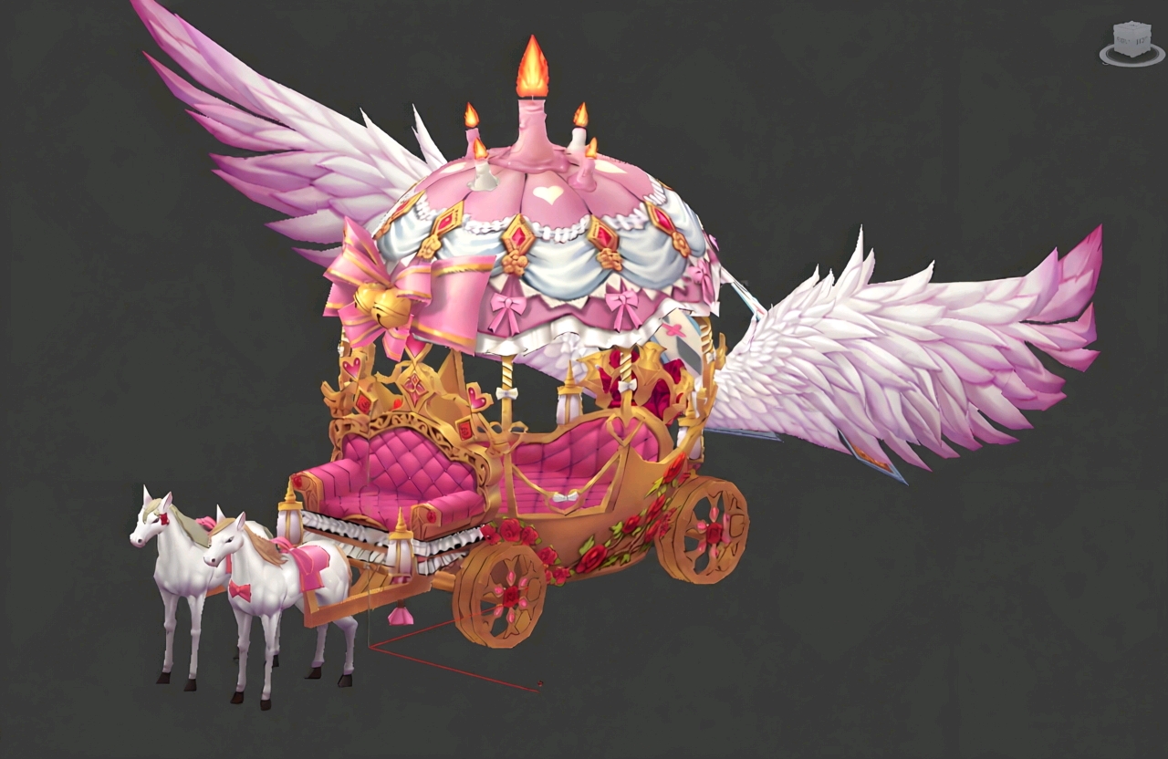 When I was a child's dream carriage sedan chair when I was a child's favorite# mysterious night，