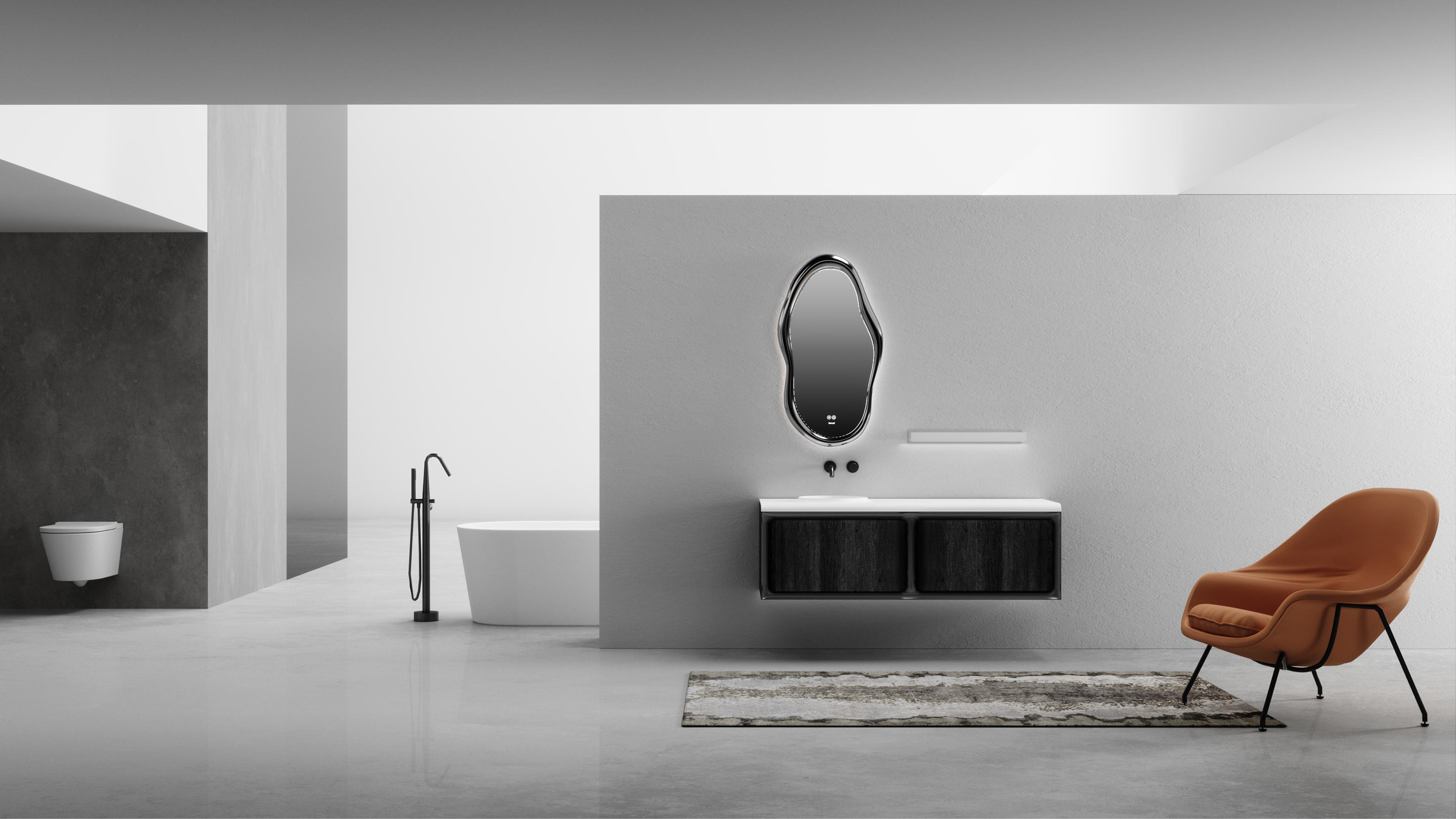 Bathroom cabinet，