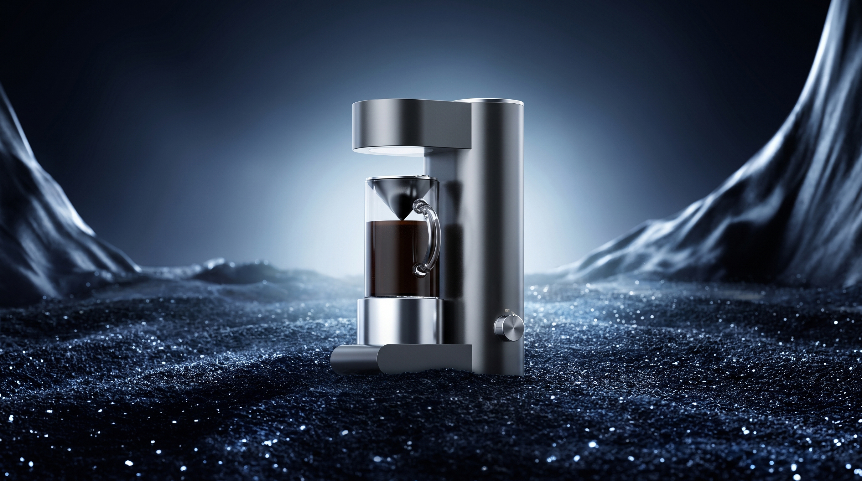 Drip coffee maker，Household coffee machine，Small household appliance design，product design，Appearance design，get design，