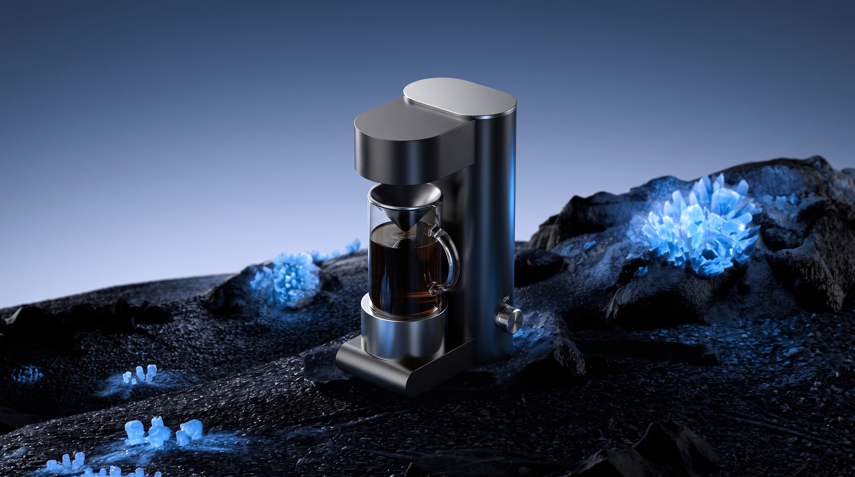 Drip coffee maker，Household coffee machine，Small household appliance design，product design，Appearance design，get design，