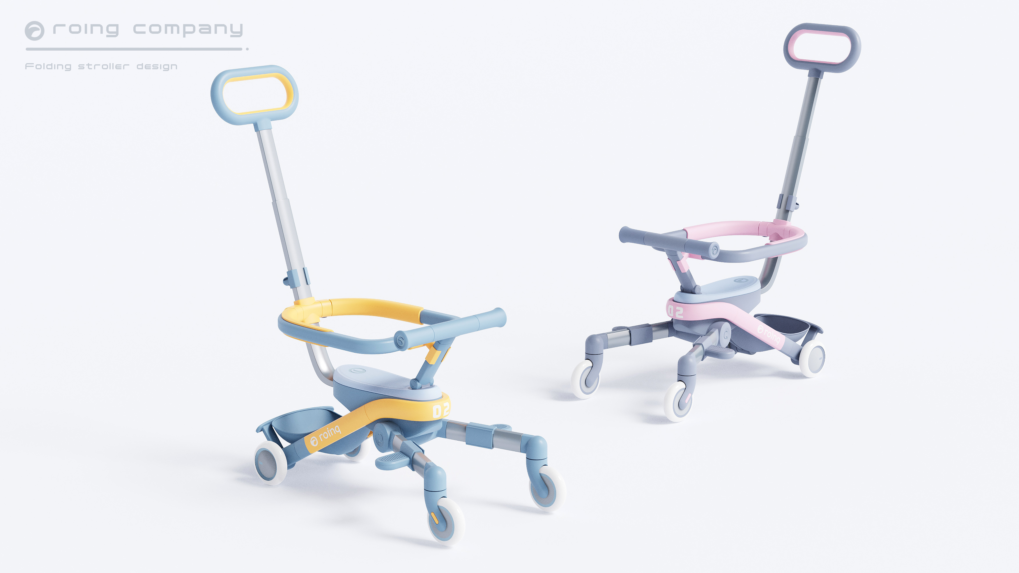 industrial design，product design，Stroller design，Children carts，