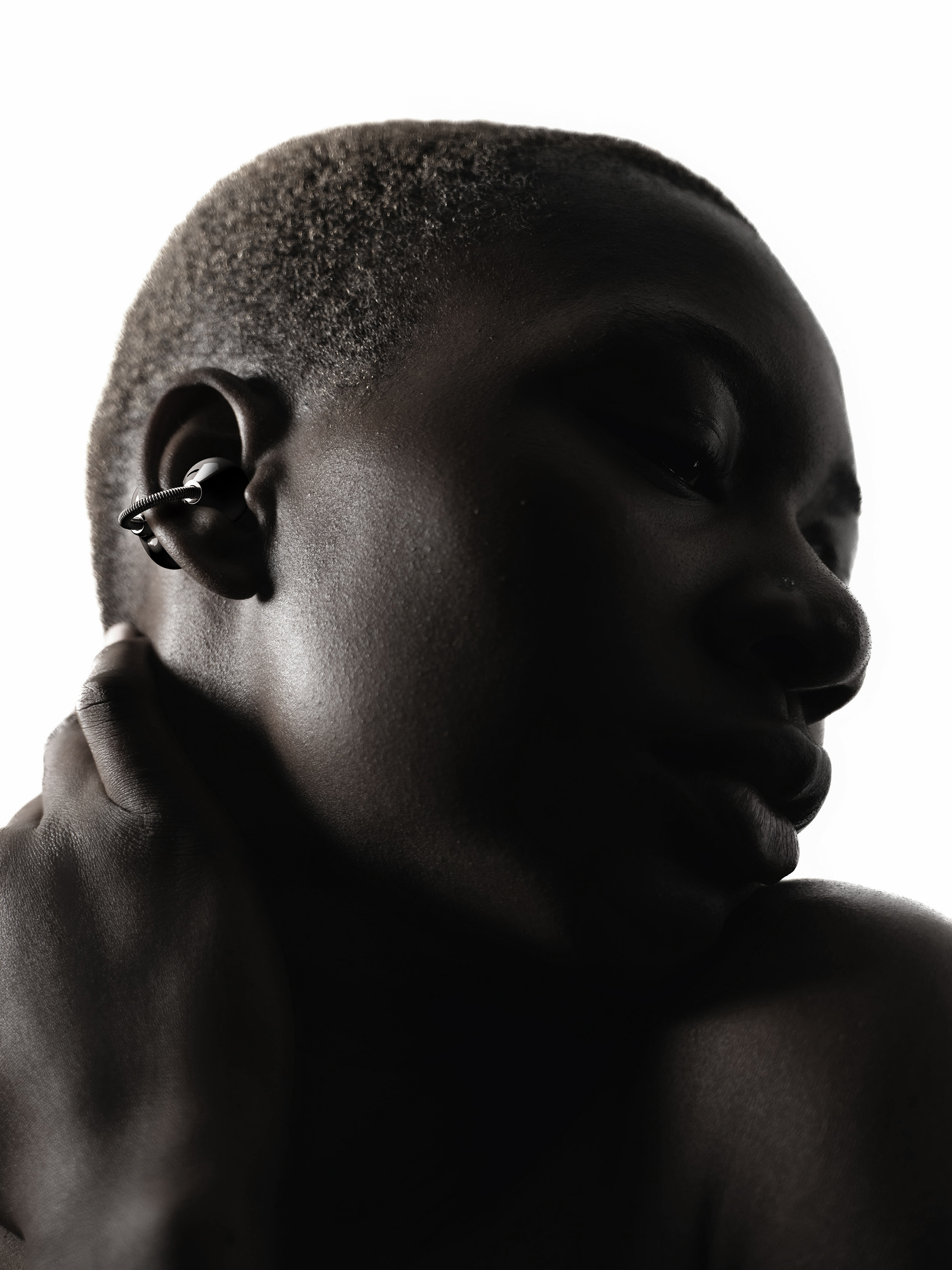 dmooster，Big Monster，Bluetooth headset，industrial design，Render，headset，product，