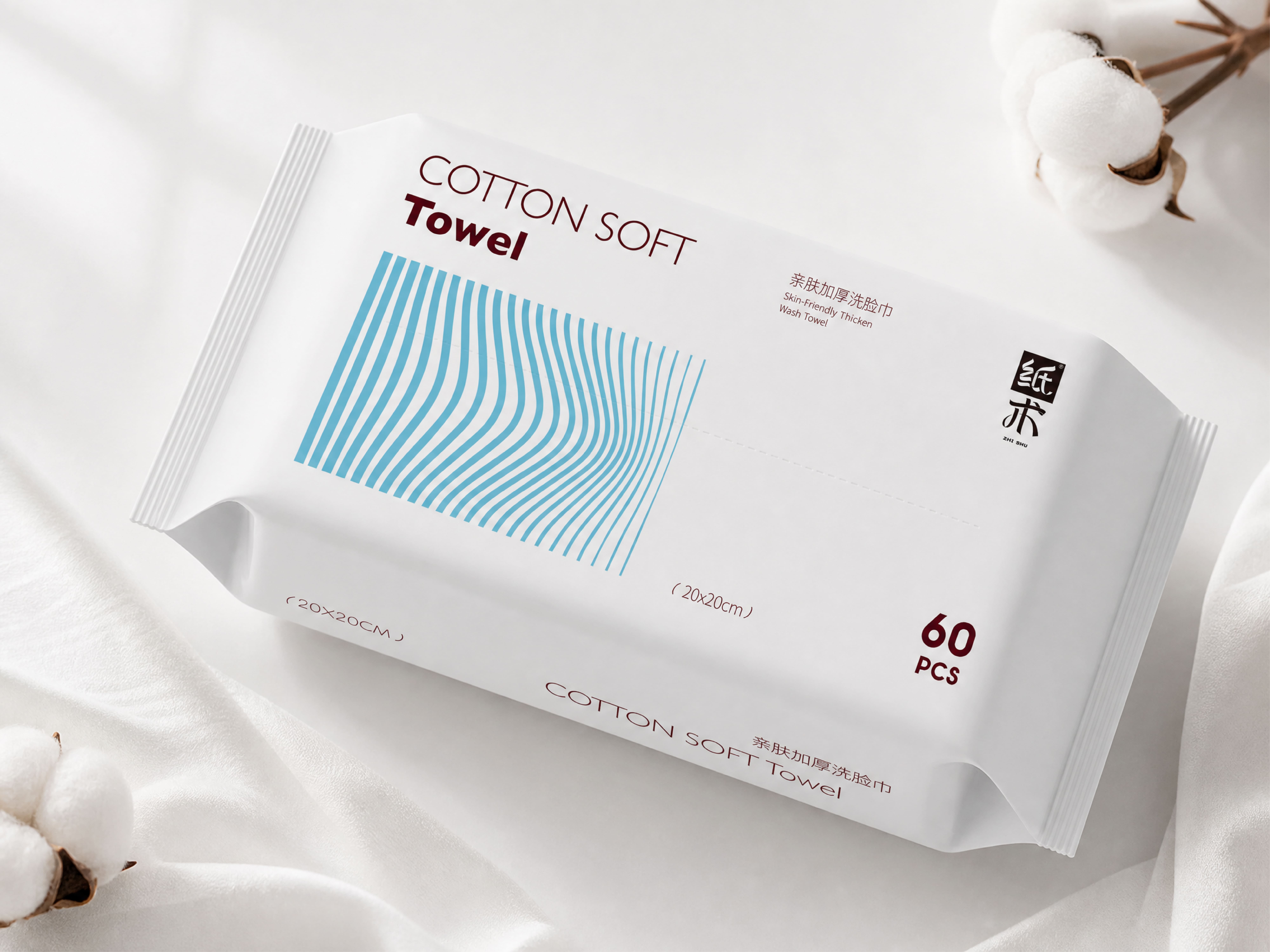 Minimalist packaging，Paper Art，Minimalist packaging，blank design，Geometric line，Paper Art，Fresh color matching，blank design，Geometric line，Fresh color matching，Clean visuals，Clean visuals，Modern minimalist packaging，Modern minimalist packaging，Cleansing wipes，Cleansing wipes，