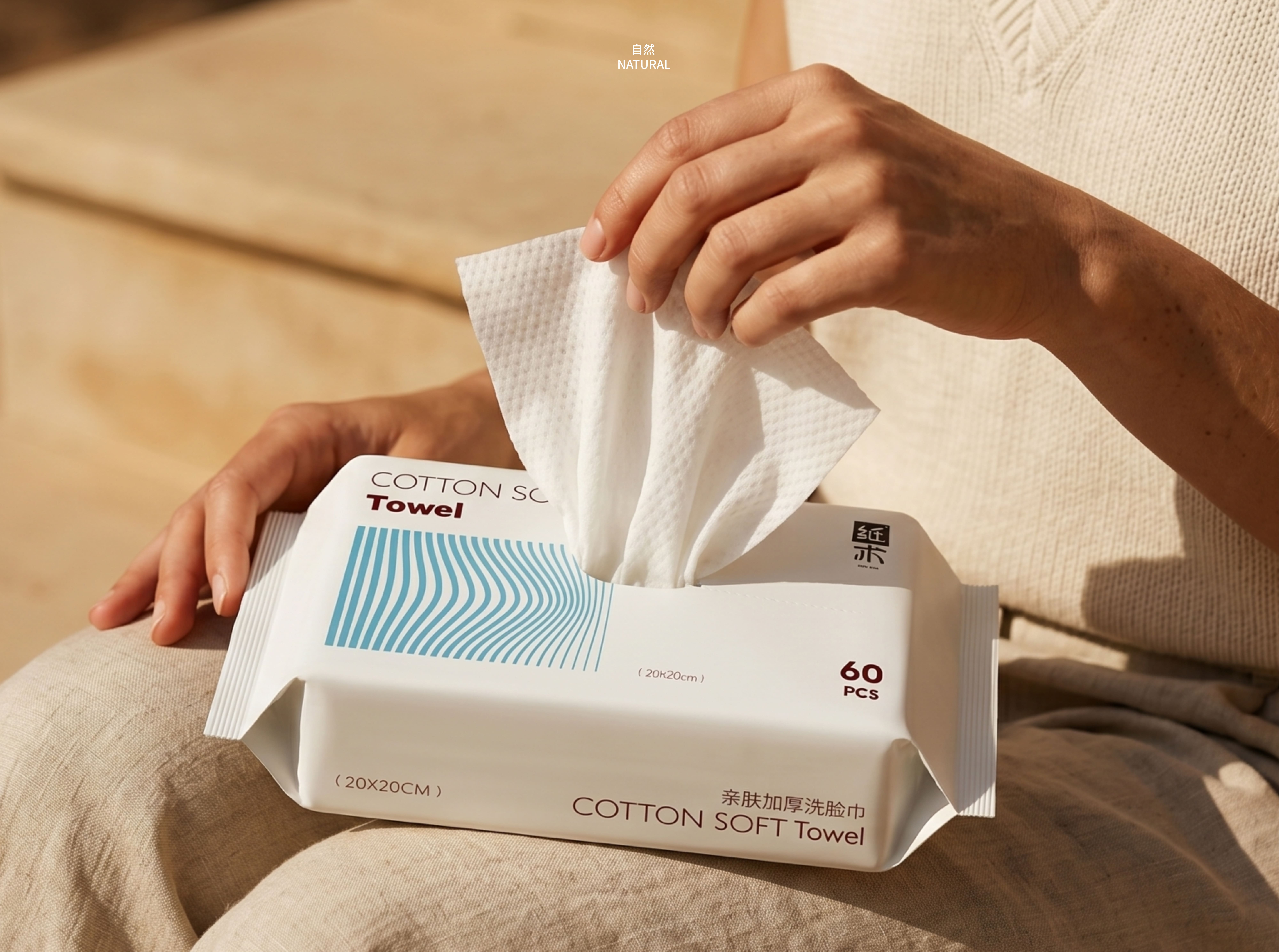 Minimalist packaging，Paper Art，Minimalist packaging，blank design，Geometric line，Paper Art，Fresh color matching，blank design，Geometric line，Fresh color matching，Clean visuals，Clean visuals，Modern minimalist packaging，Modern minimalist packaging，Cleansing wipes，Cleansing wipes，
