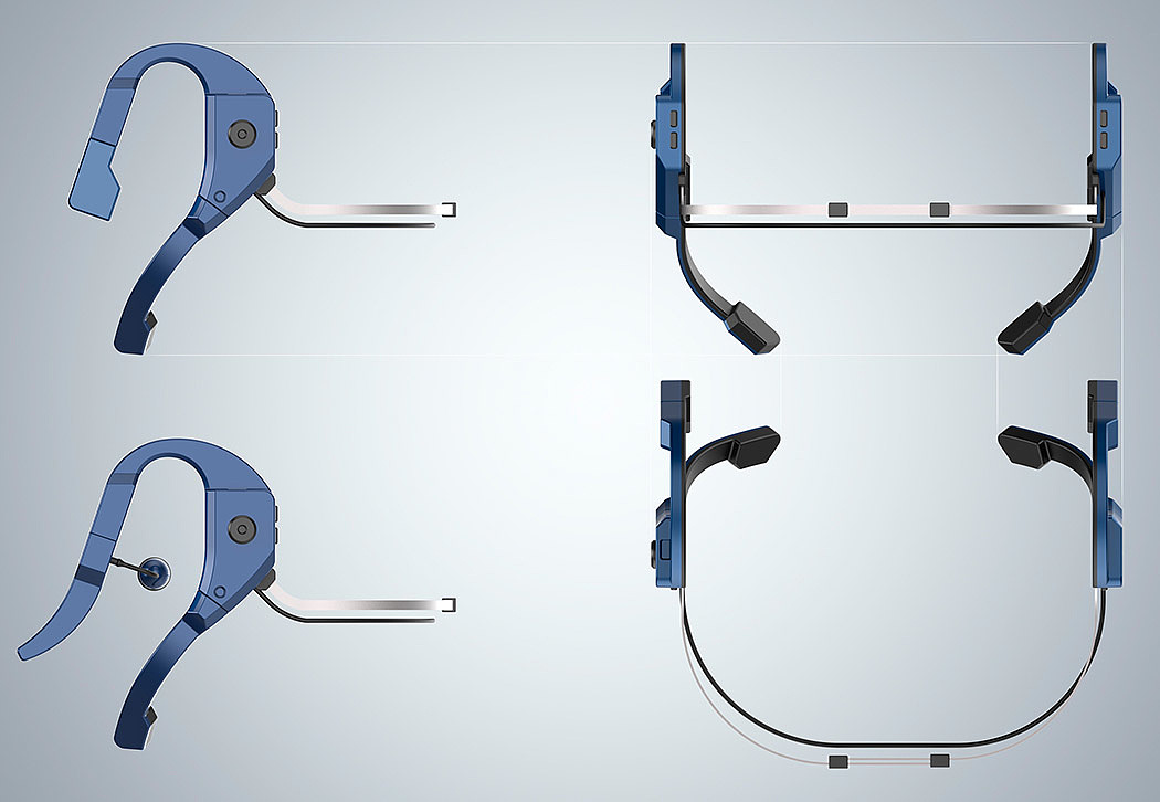 product design，Digital，headset，SeaVoice FRS，