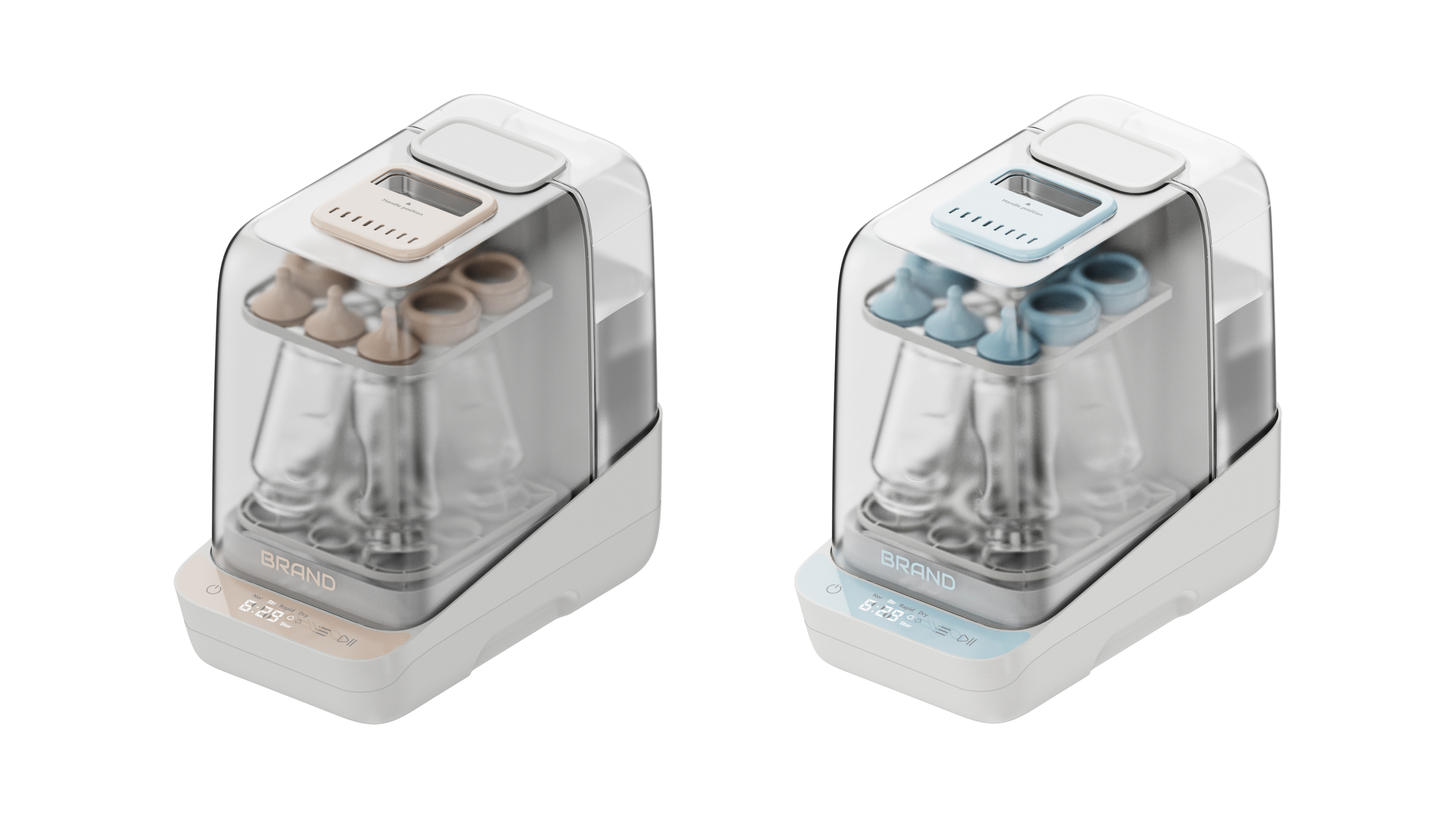 Bottle washer，Appearance design，industrial design，designer，product design，Appearance design of small household appliances，