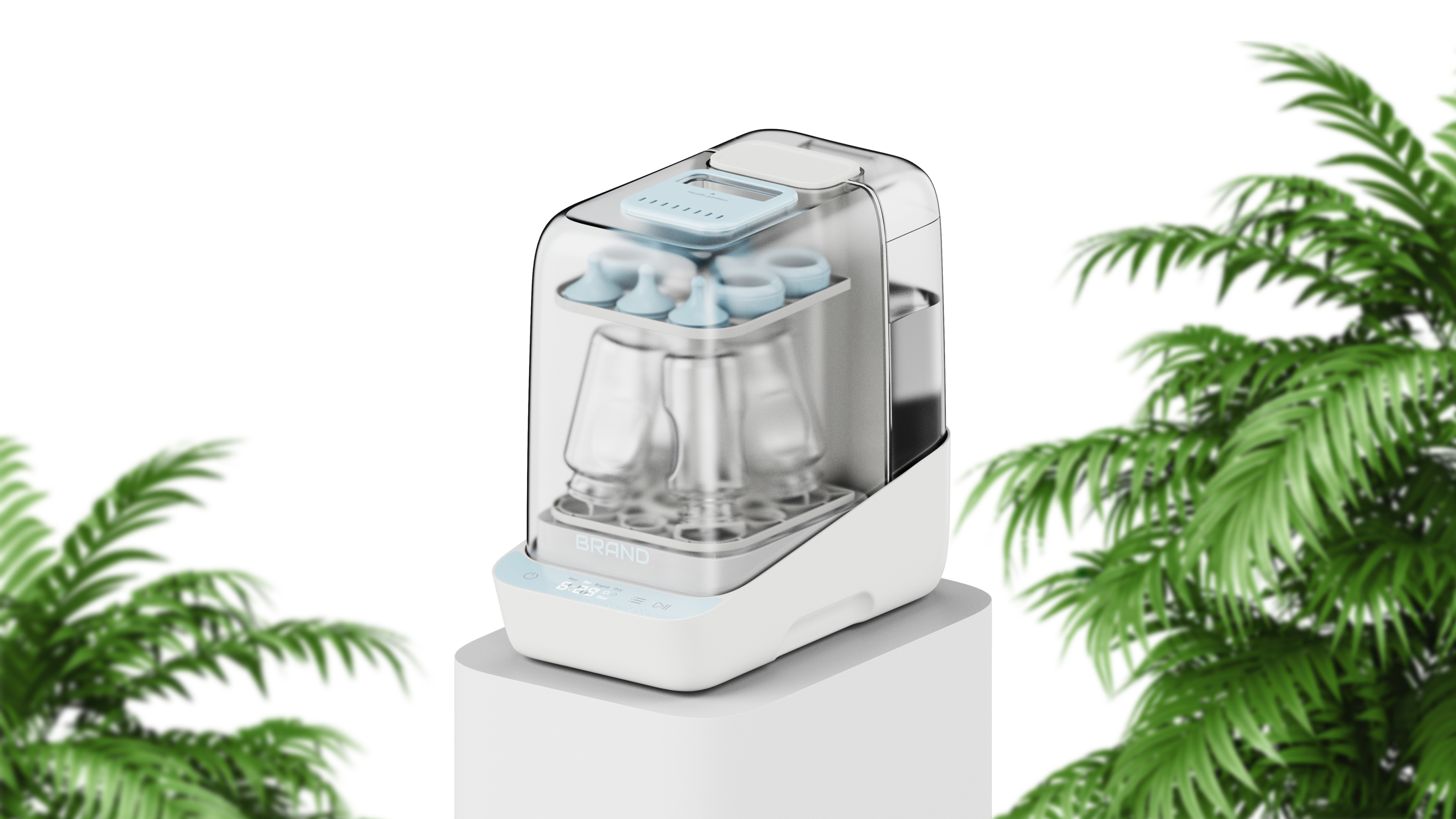 Bottle washer，Appearance design，industrial design，designer，product design，Appearance design of small household appliances，