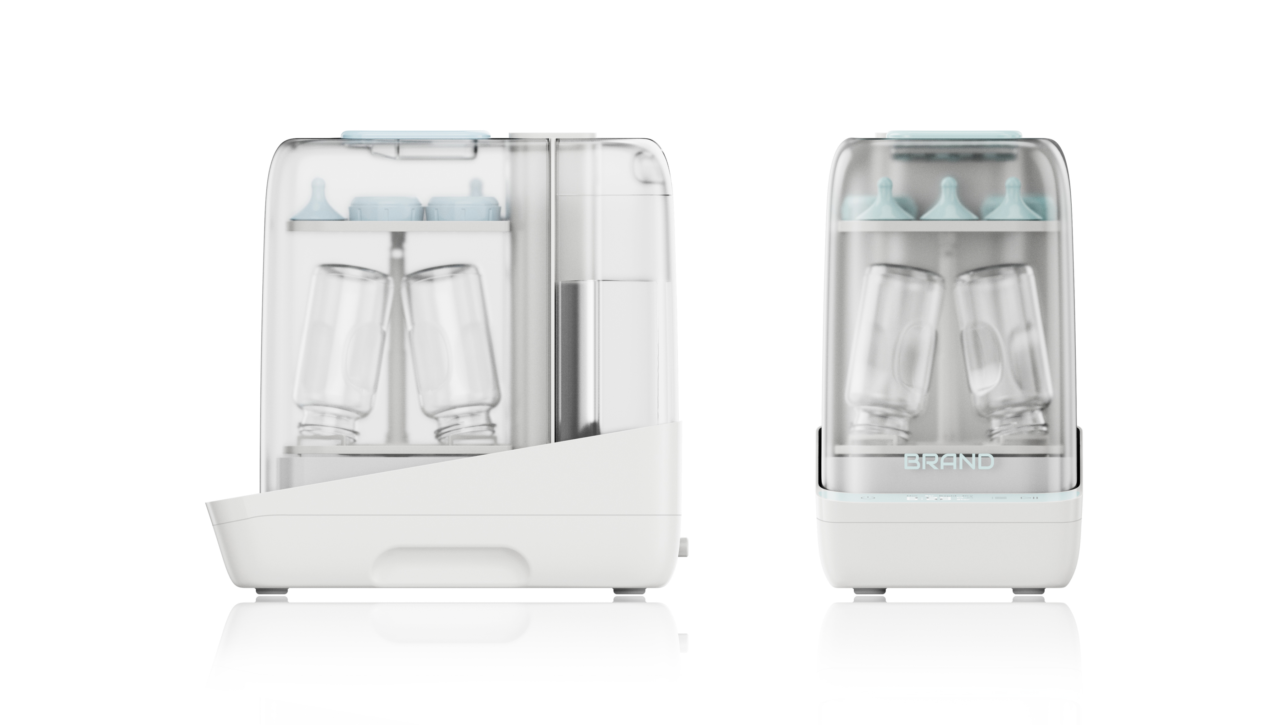 Bottle washer，Appearance design，industrial design，designer，product design，Appearance design of small household appliances，