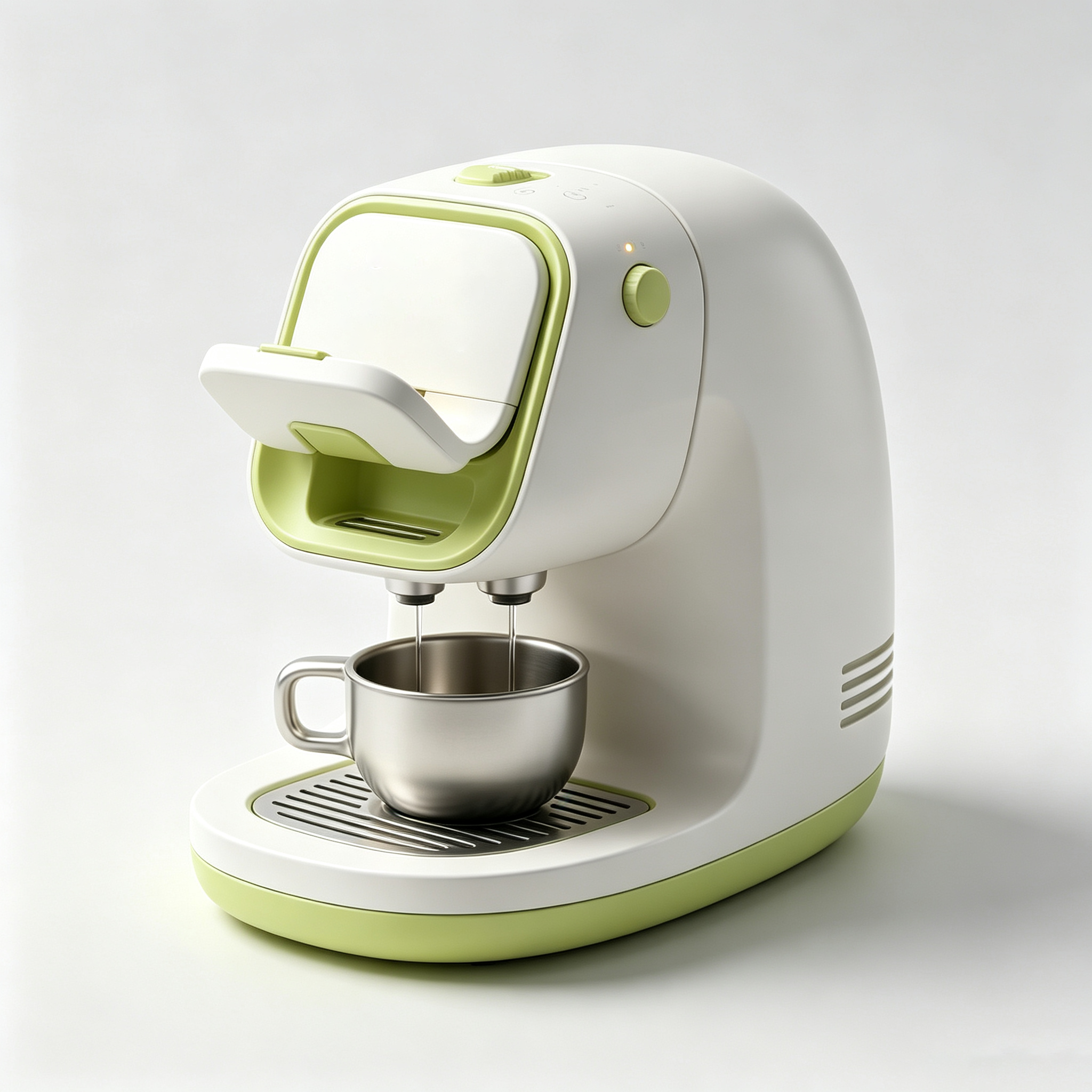 product design，industrial design，small home appliances，Fun House，Capsule coffee machine，
