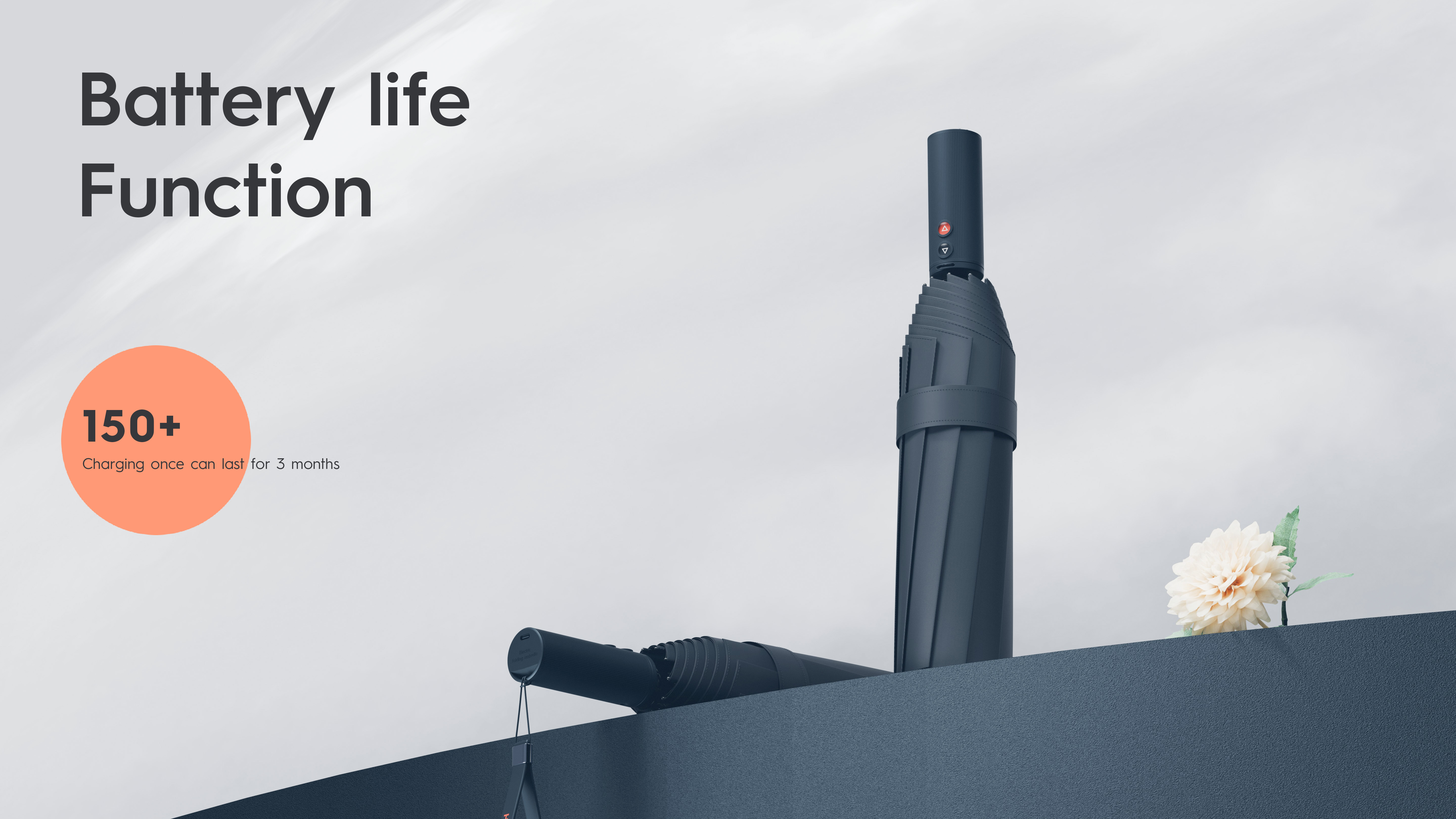 Electric folding umbrella，