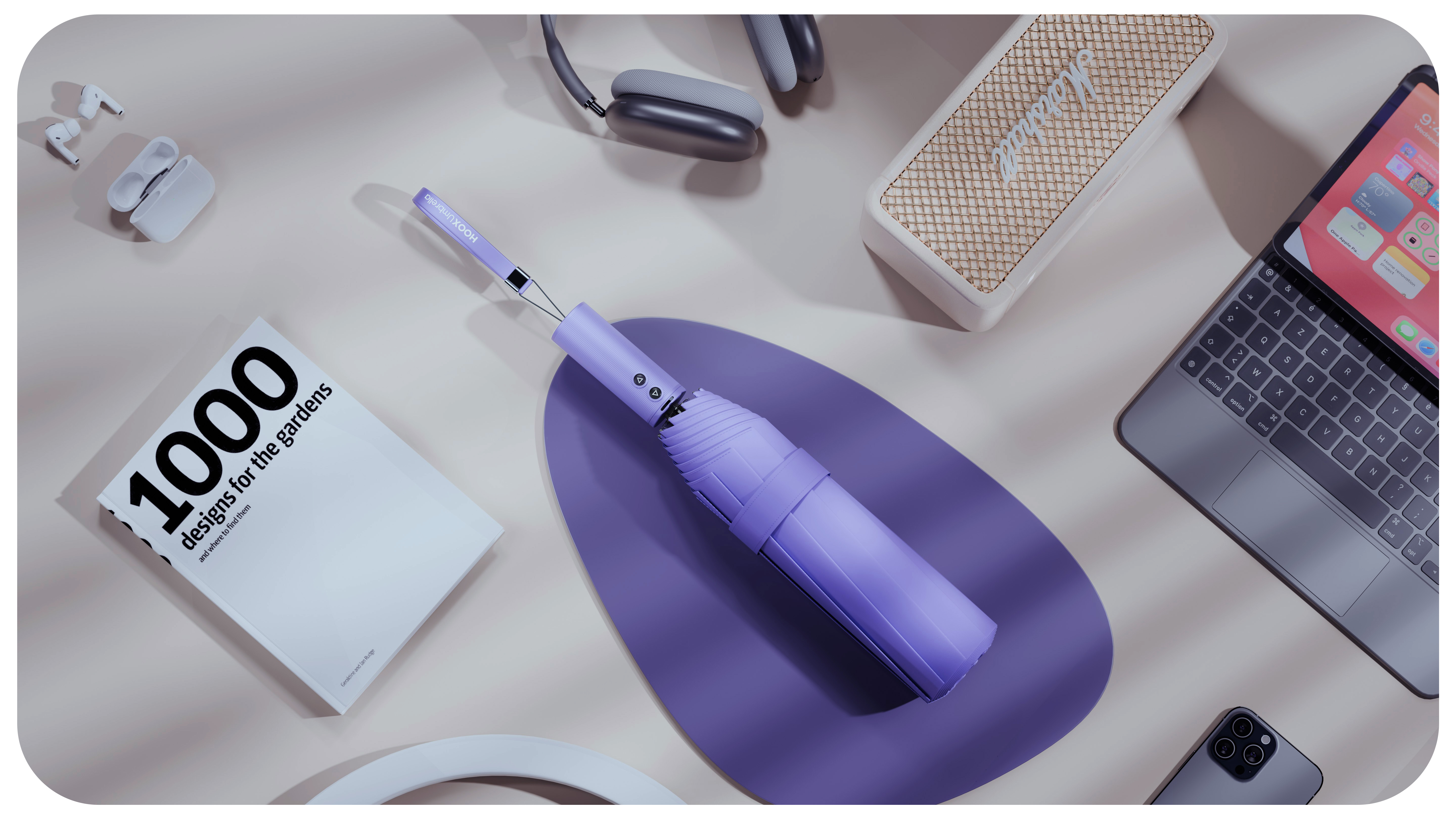 Electric folding umbrella，