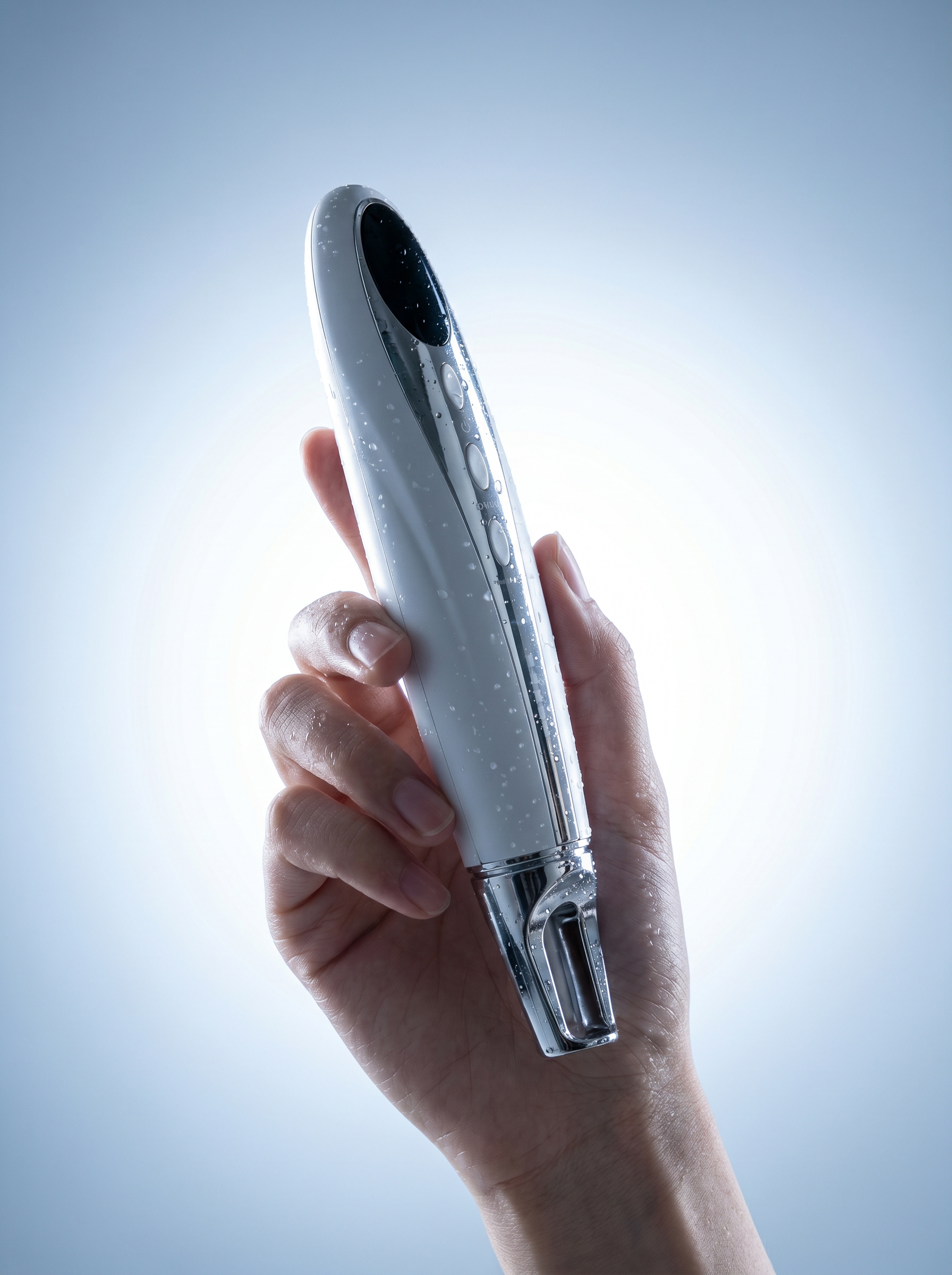Beauty makeup，Laser pen，Beauty black technology，Science and technology sense design，