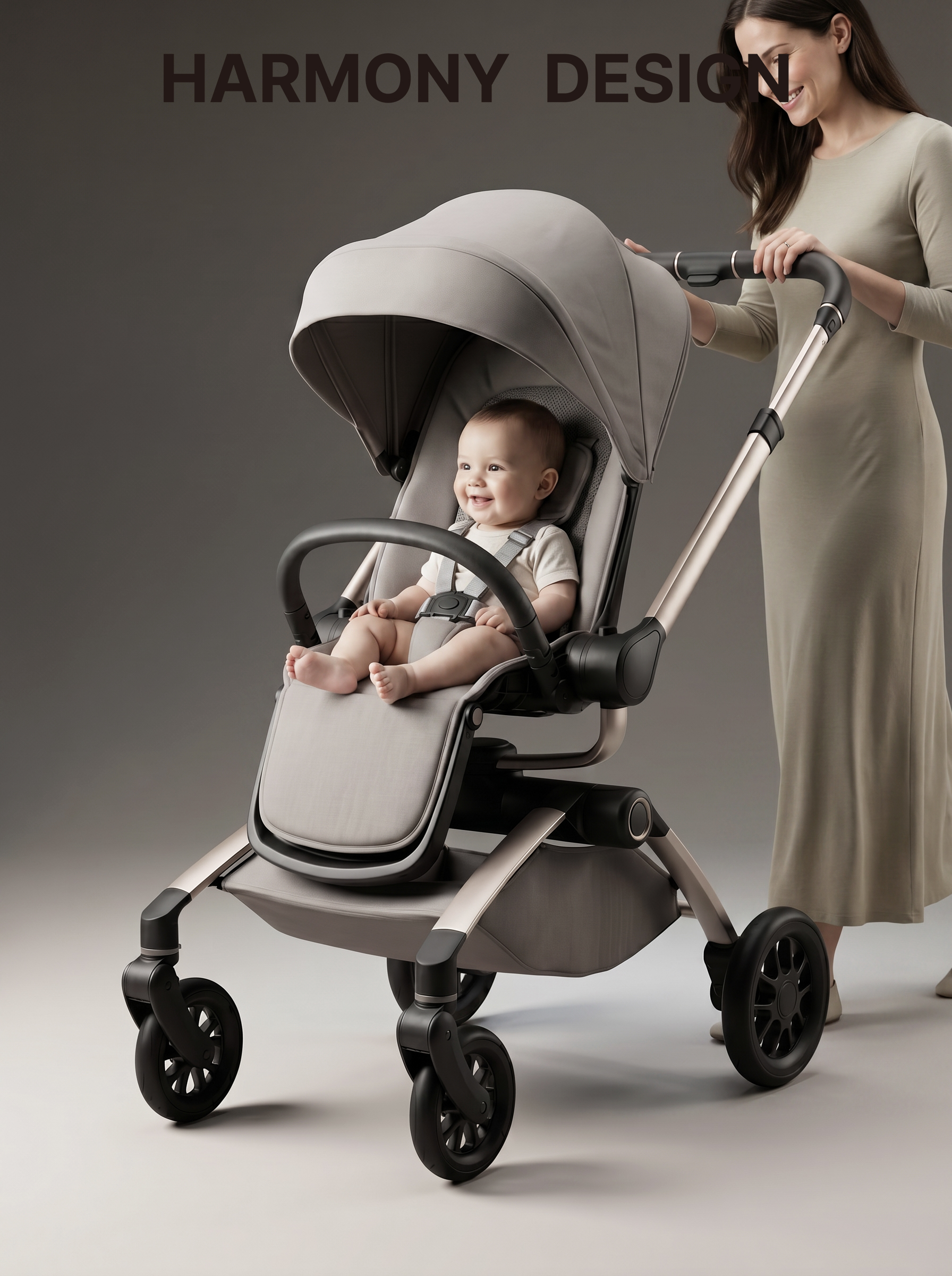 Slip baby artifact，Baby stroller，Stroller，Appearance design，Mother baby design，