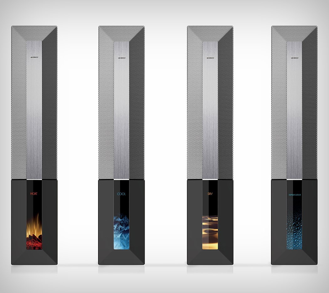 air conditioner，Household Electric Appliances，Red dot award，conceptual design，