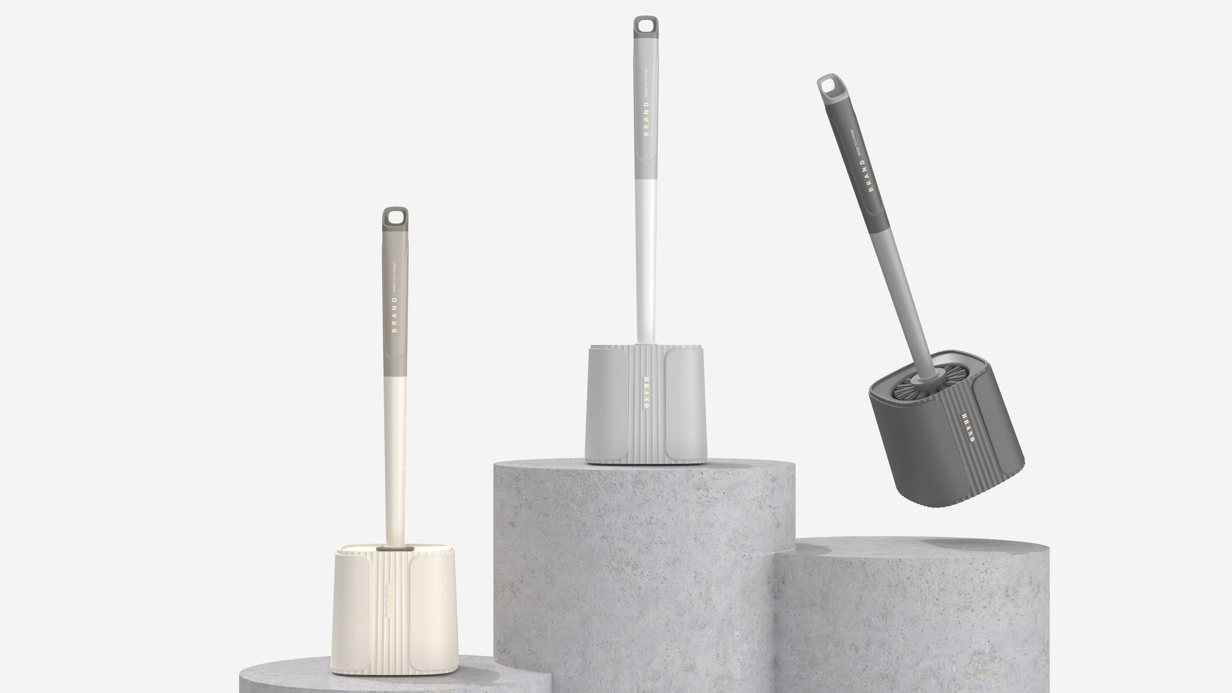 Toilet brush，Bathroom Cleaning Brush，Toilet brush set，Hair-planting toilet brush，
