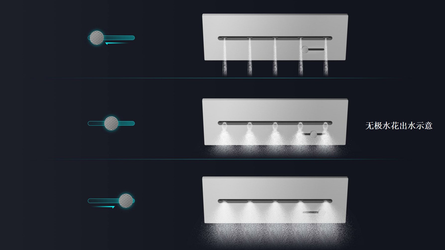 # Bathroom，# Side spray，# concealed embedded side spray，# Shower accessories，# Linear side spray，# Bathroom decoration，# Embedded shower，# Minimalist bathroom，