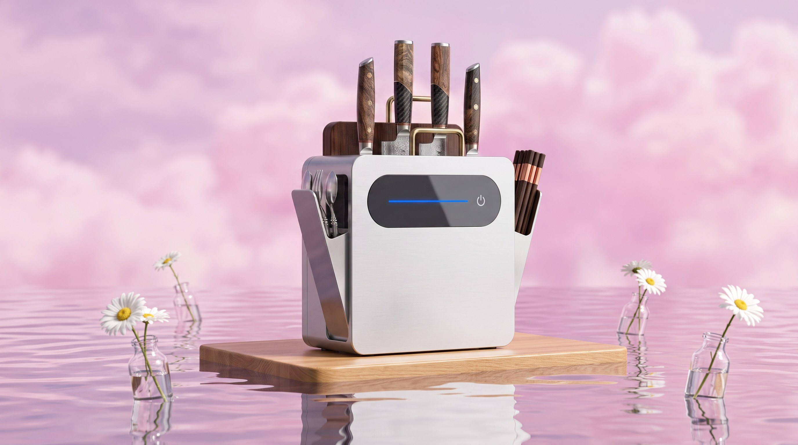 Cutting board cutter sterilizer，Kitchen storage small appliances，Kitchen Product Design，Household sterilizer，product design，Appearance design，Small household appliance design，get design，