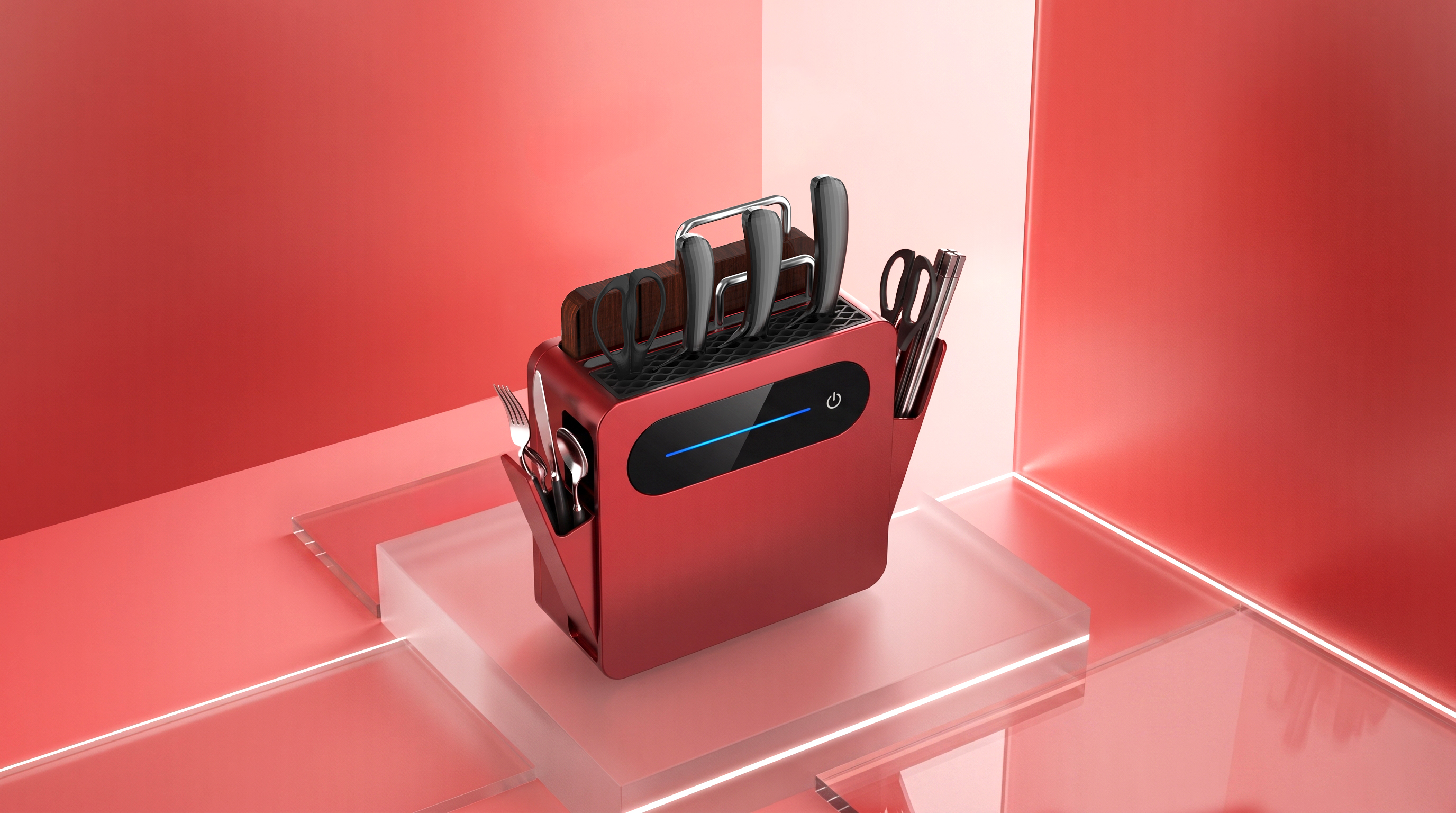 Cutting board cutter sterilizer，Kitchen storage small appliances，Kitchen Product Design，Household sterilizer，product design，Appearance design，Small household appliance design，get design，
