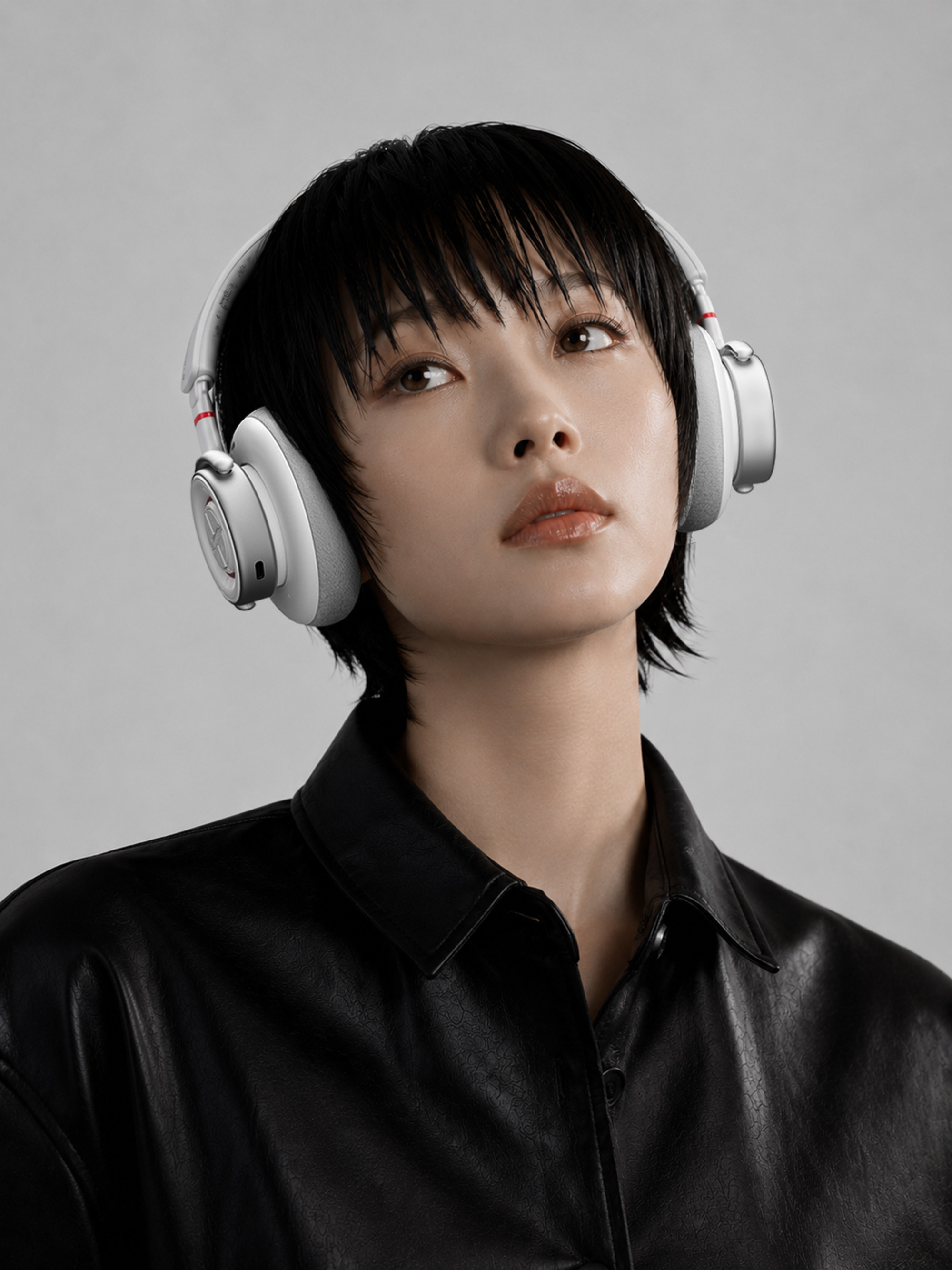 dmooster，Big Monster，Headphones，industrial design，Render，jointly，