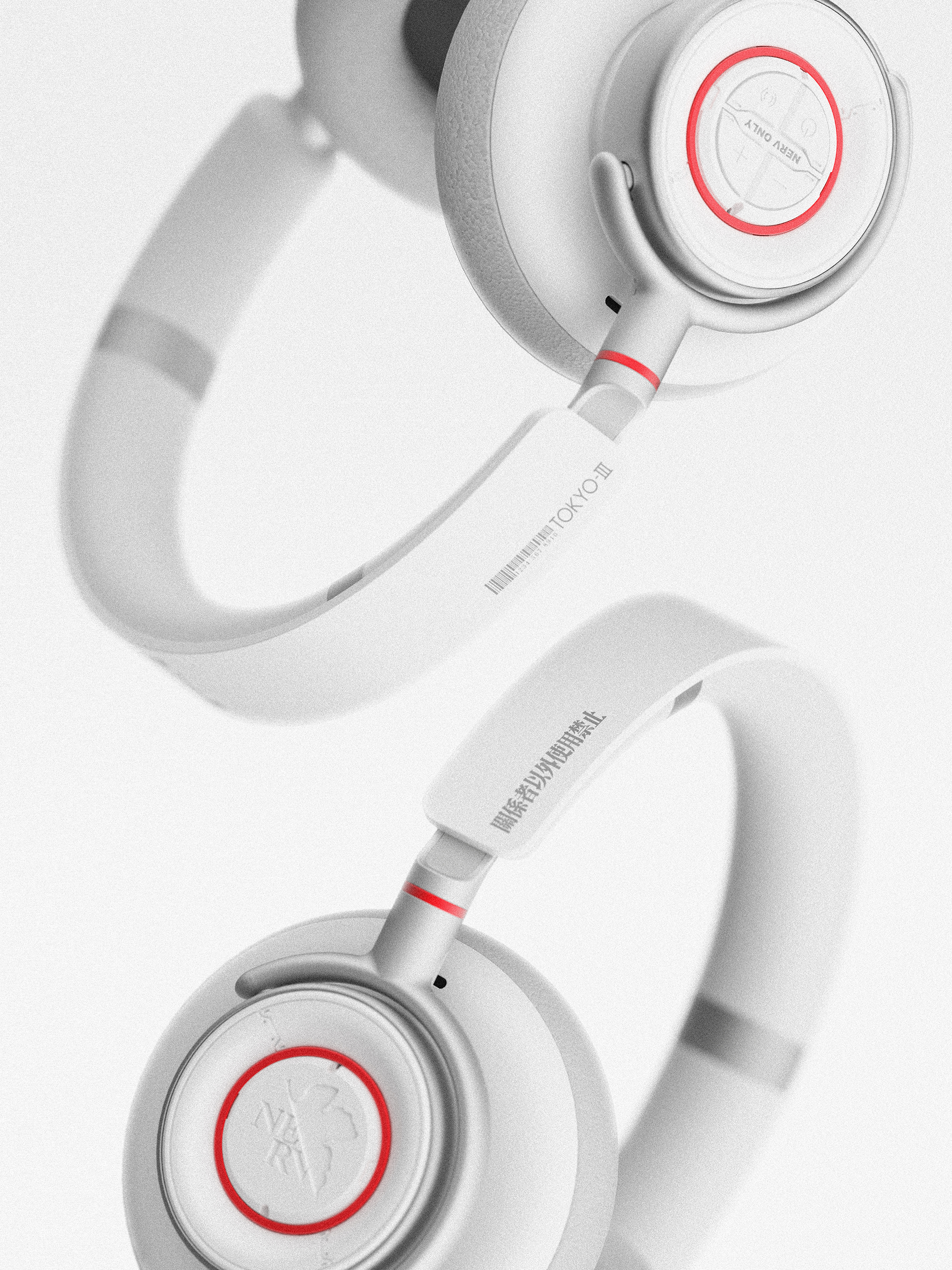 dmooster，Big Monster，Headphones，industrial design，Render，jointly，