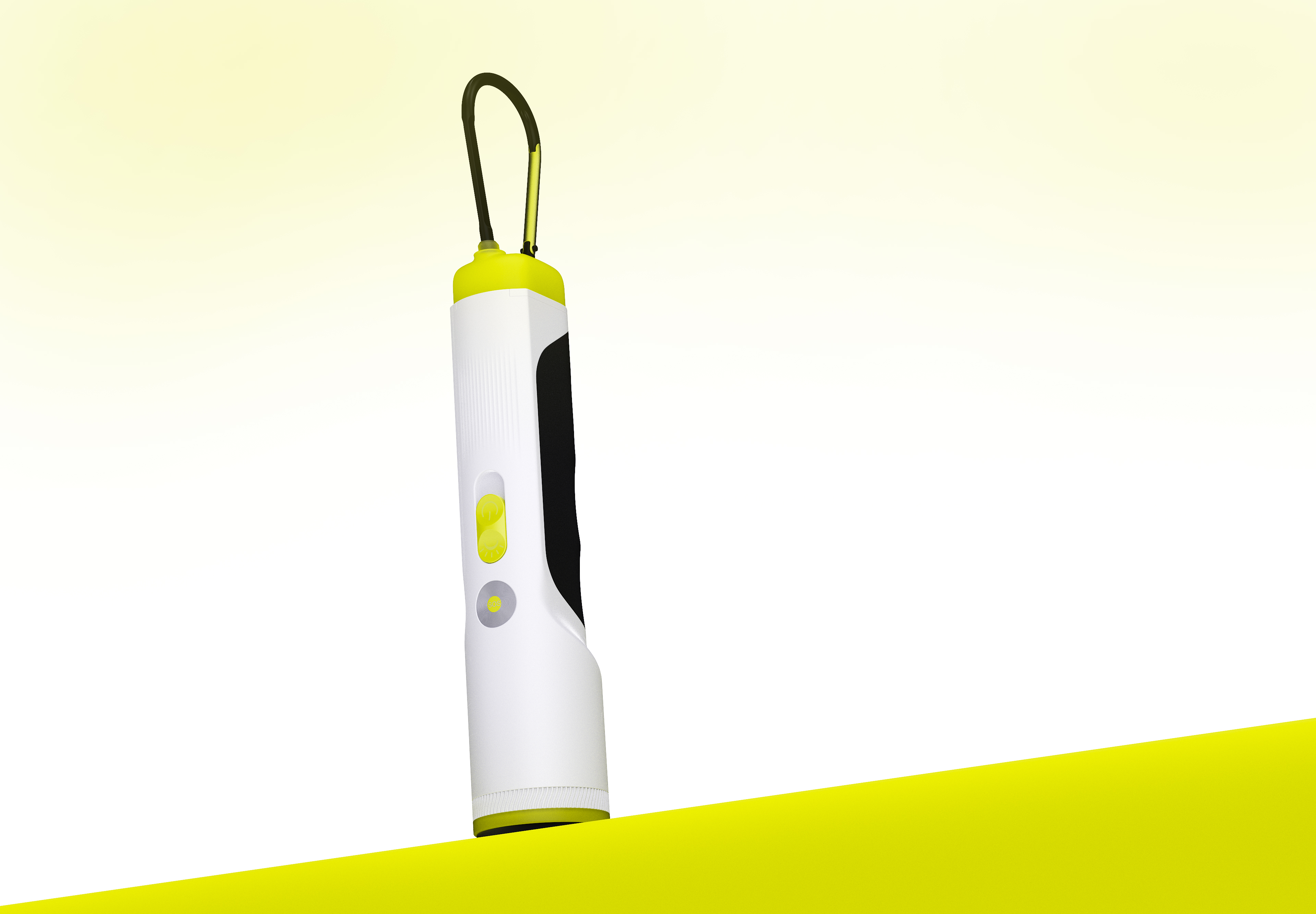 This time I made an outdoor flashlight, also in my spare time after work.，