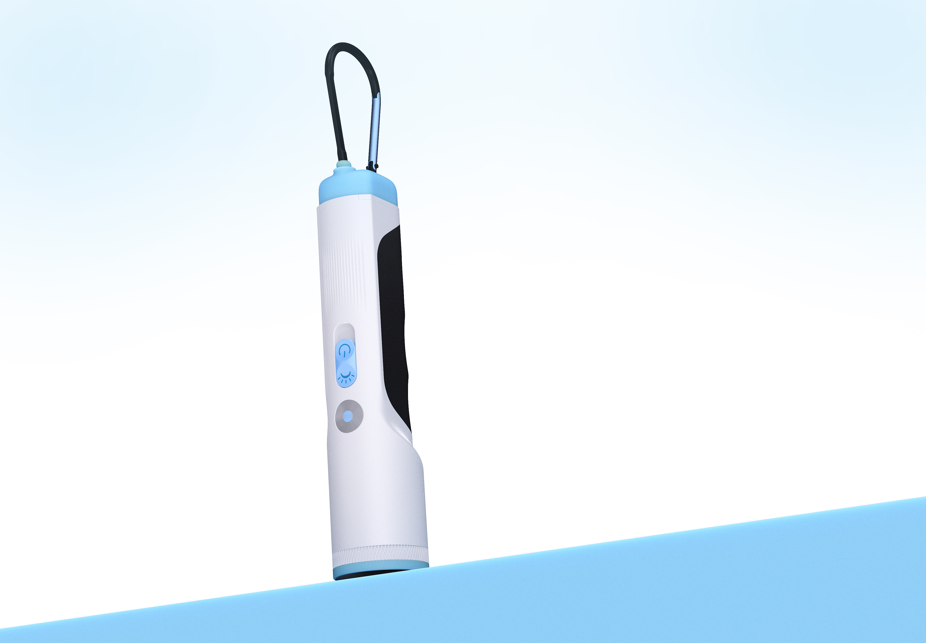 This time I made an outdoor flashlight, also in my spare time after work.，