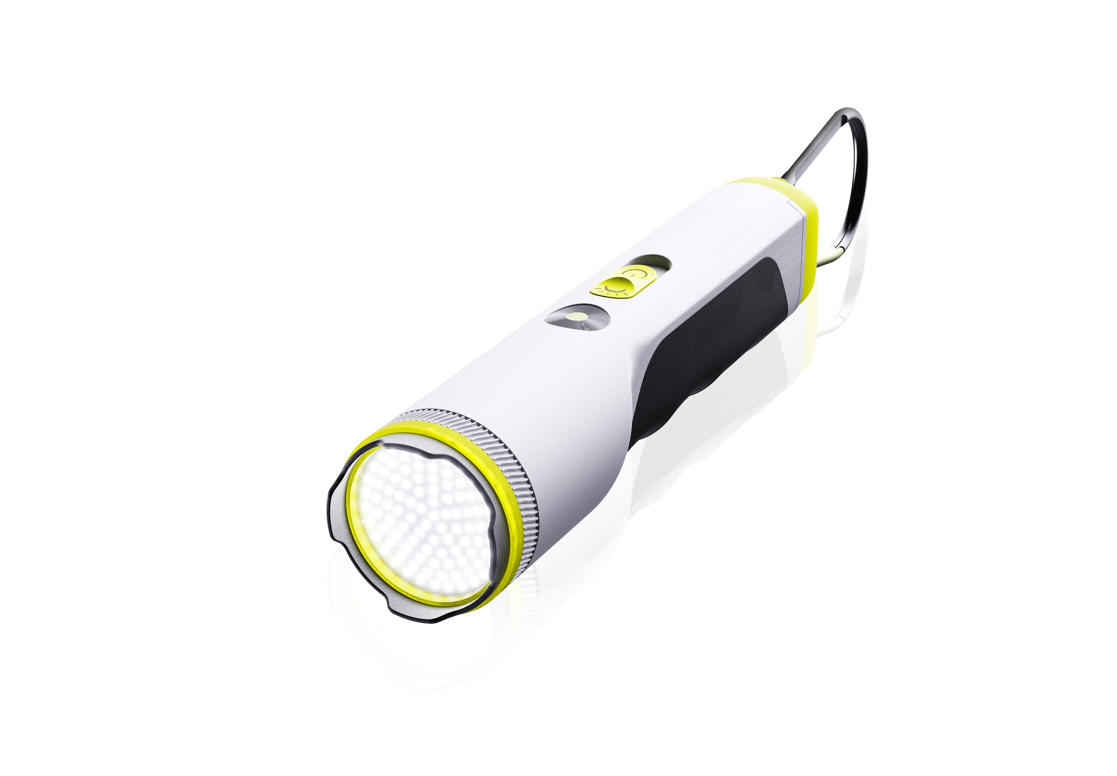 This time I made an outdoor flashlight, also in my spare time after work.，