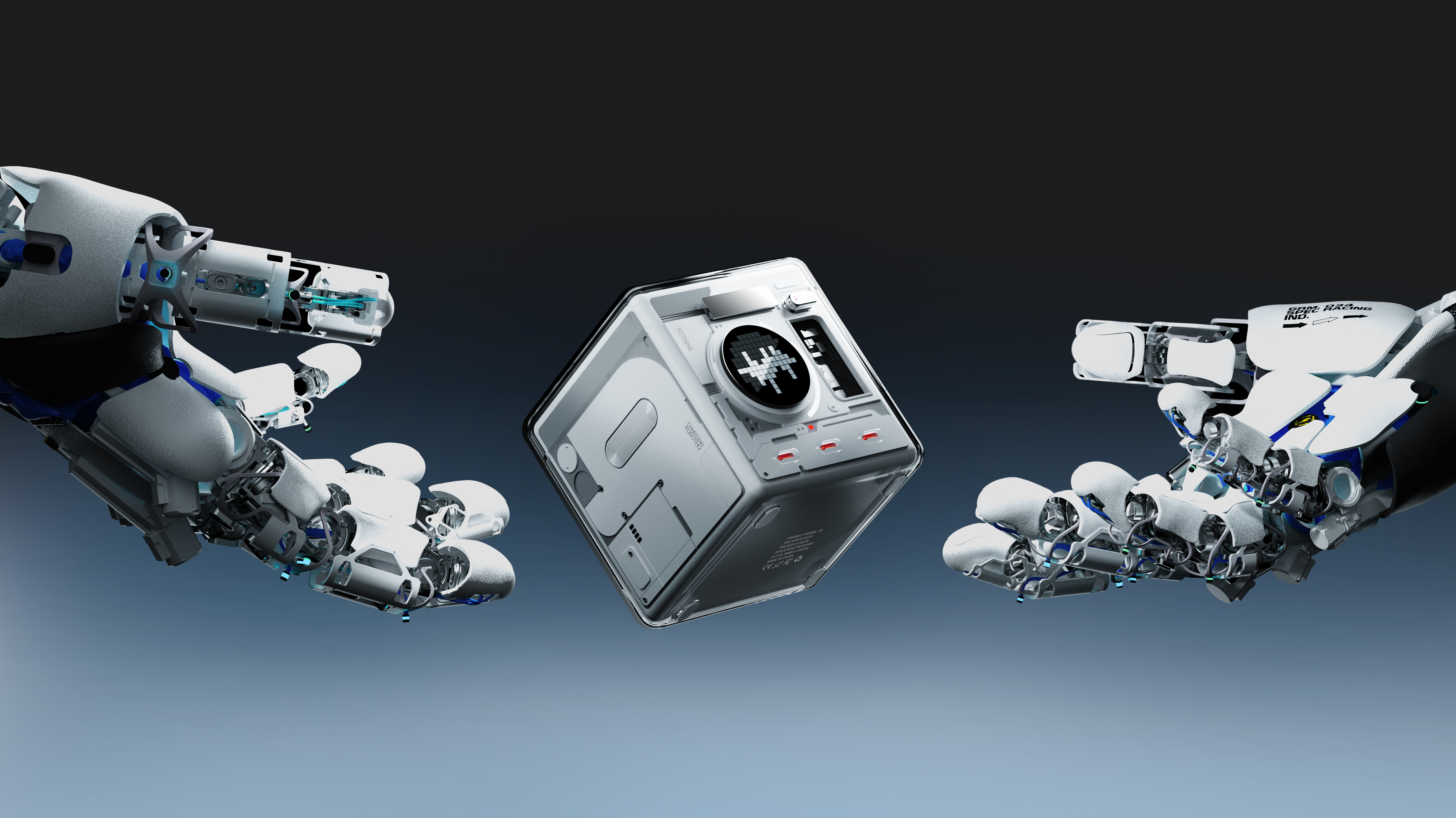 product design，industrial design，Desktop charging，robot，desktop，