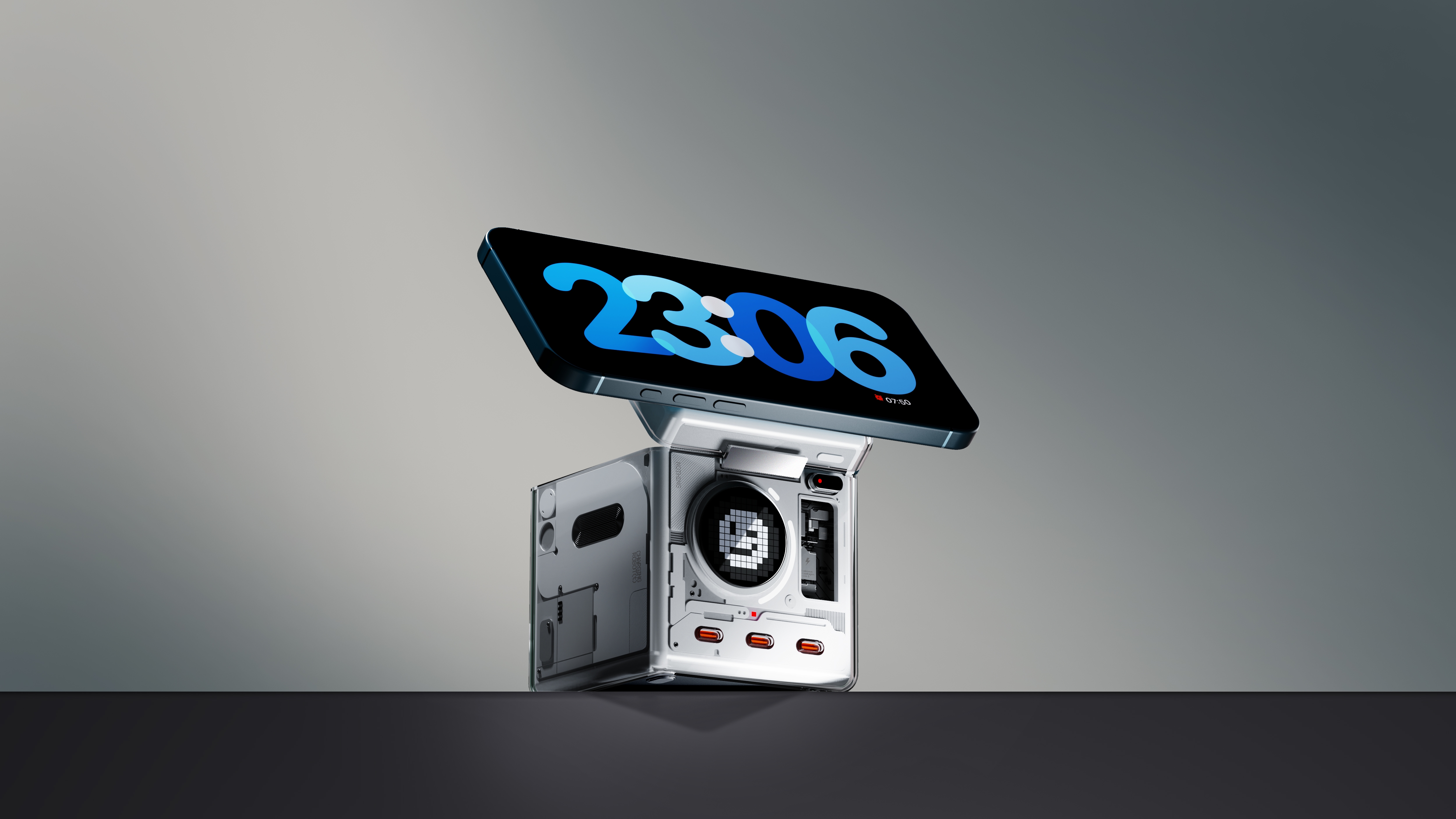 product design，industrial design，Desktop charging，robot，desktop，
