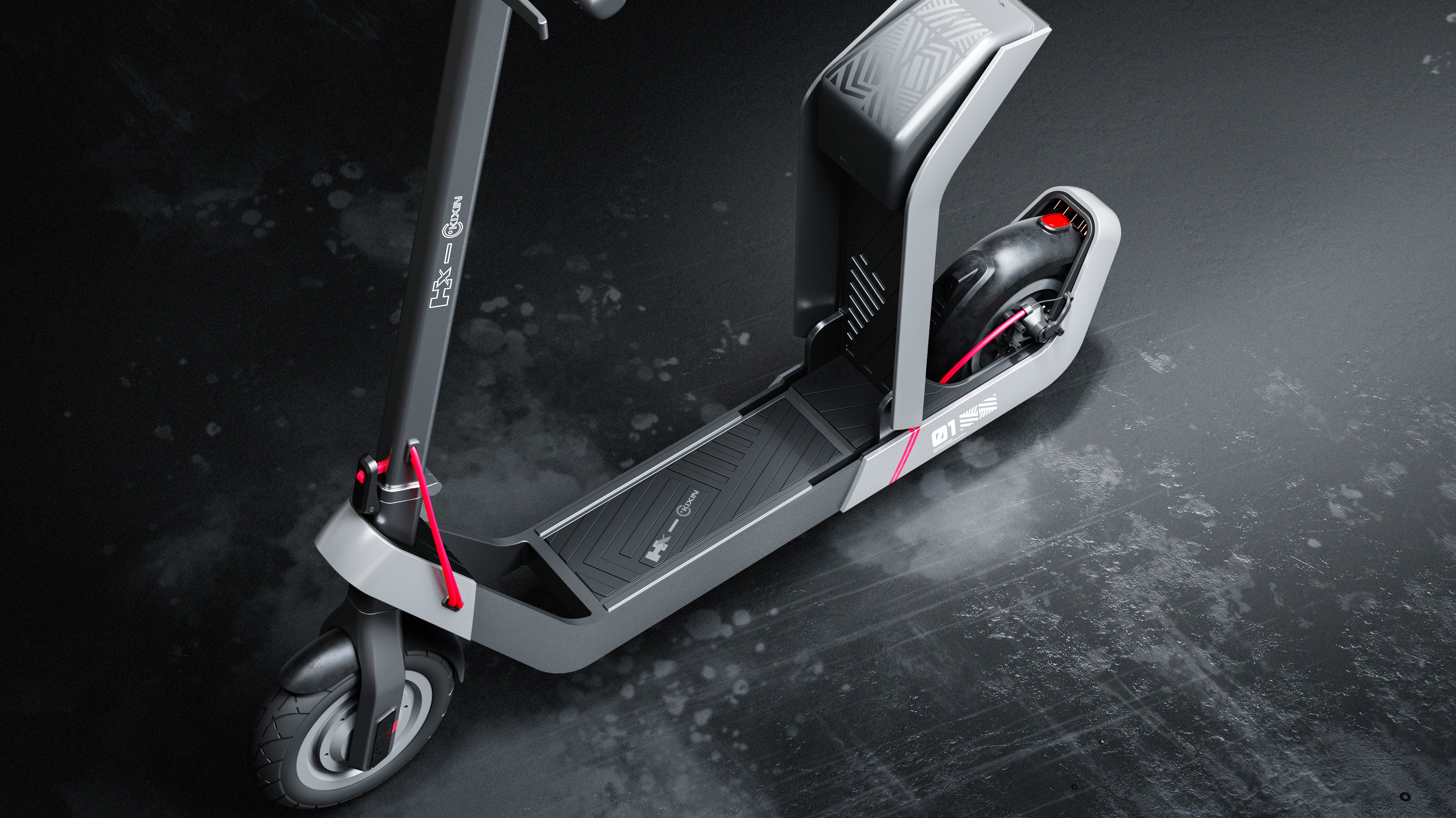 product design，industrial design，vehicle，Electric scooter，Electric vehicle design，Appearance design，Structural design，
