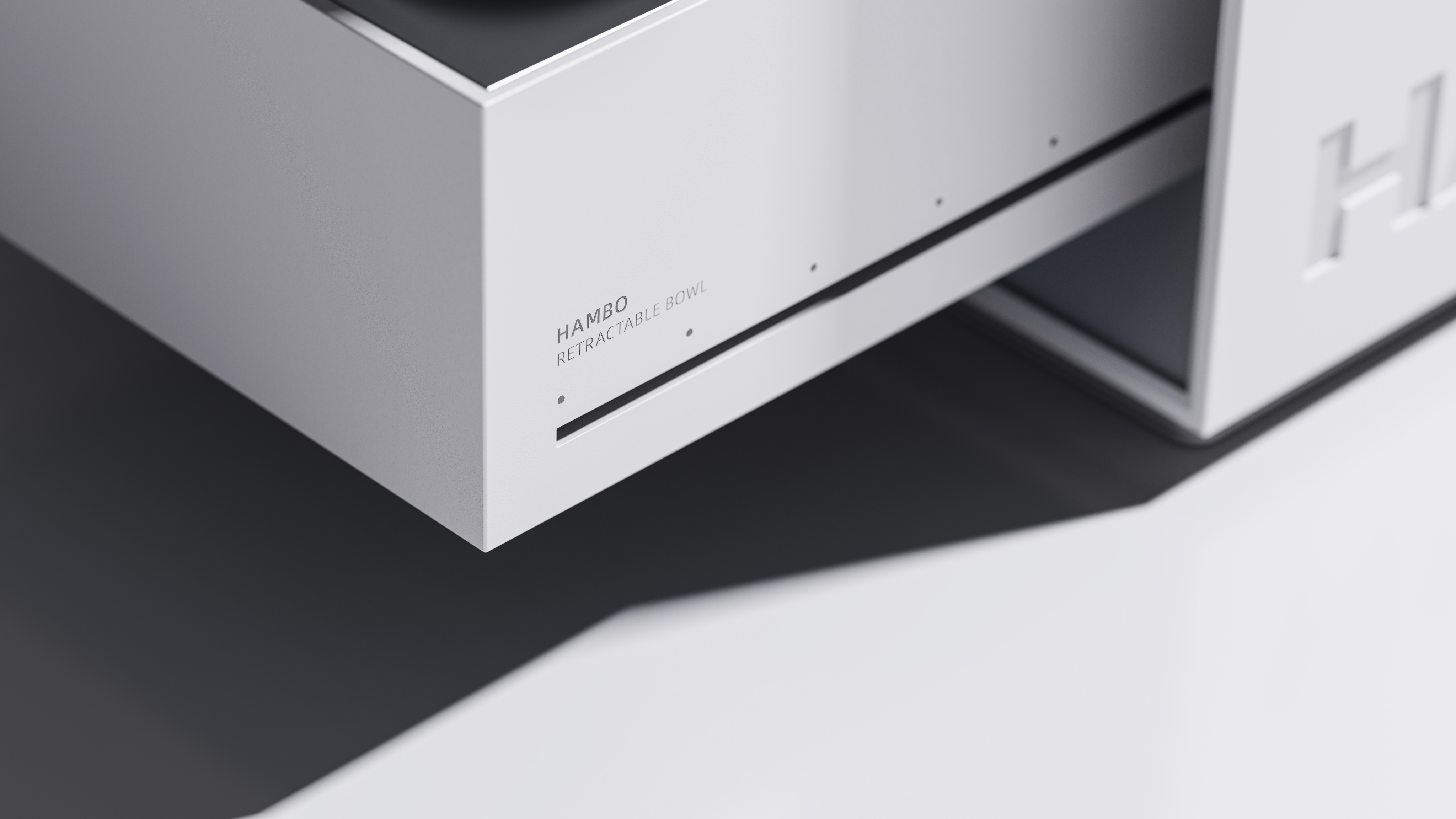product design，industrial design，Pet feeder，Minimalist style，