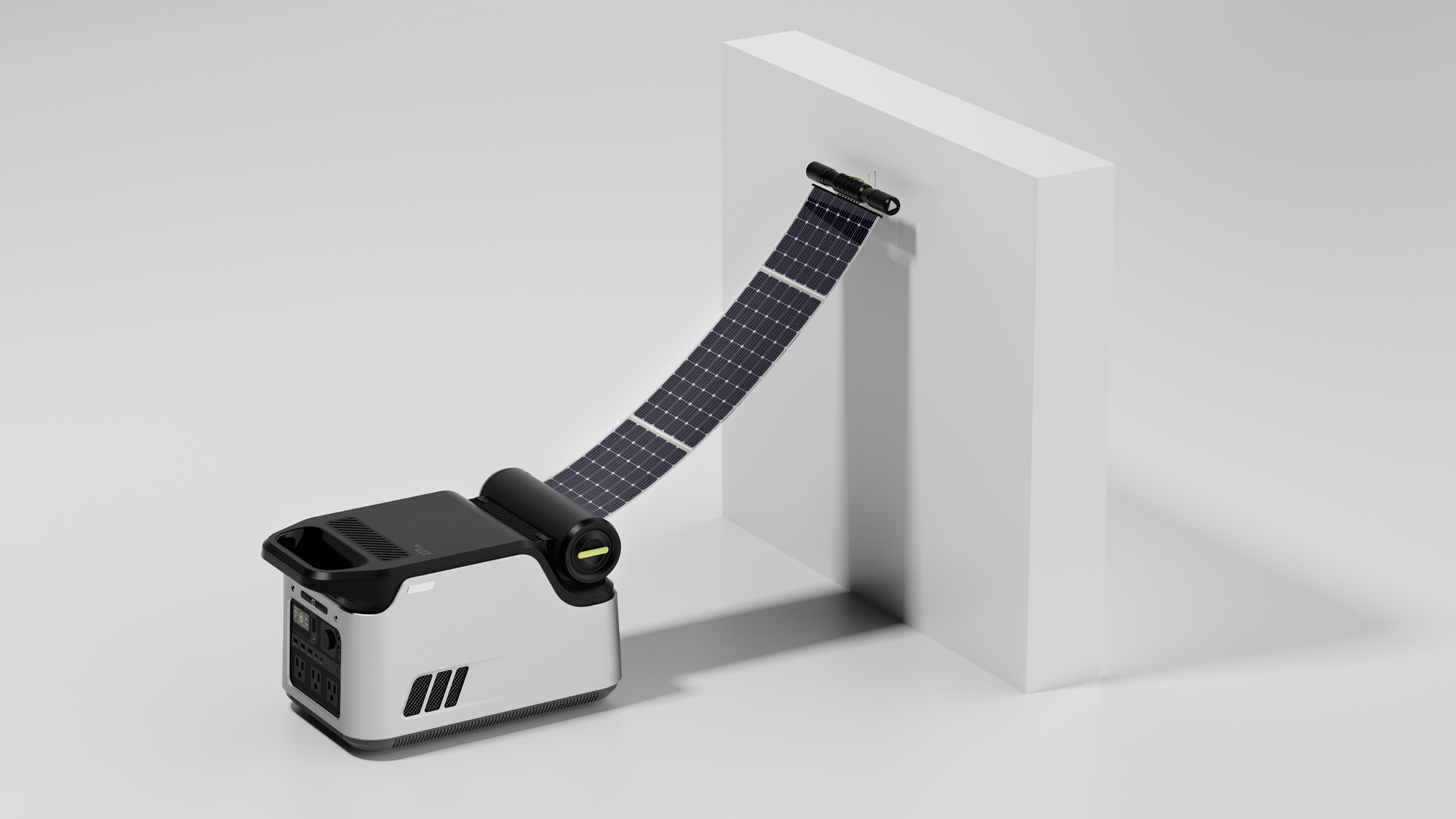 product design，industrial design，portable source，outdoors，